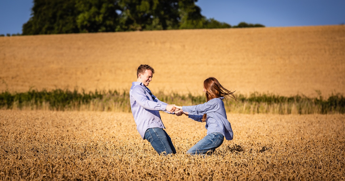Nothing quite like a corn field at the golden hour.
