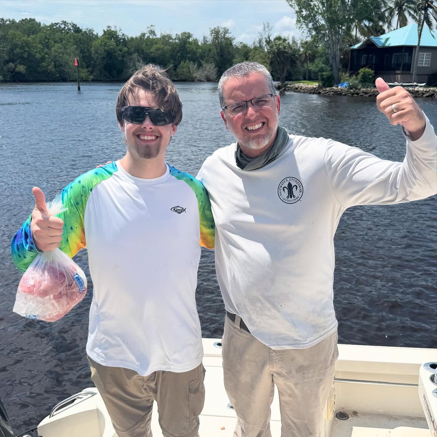 great times ensue when John hops aboard, that’s for sure! John, Kelly and I have caught limits, trophies and plenty of great times 🤙🏻 Call me to begin building your memories today 📲 305-778-5342 Thanks @j0hn_husk @kellygirl.22 for your patronage, let’s do it again! #a2fishingcharters #irtreels #cajuncustomrods #captainspreferredproducts #fourhorsementackle #reelfishyapparel #tfoflyrods #fortressmarineanchorsusa