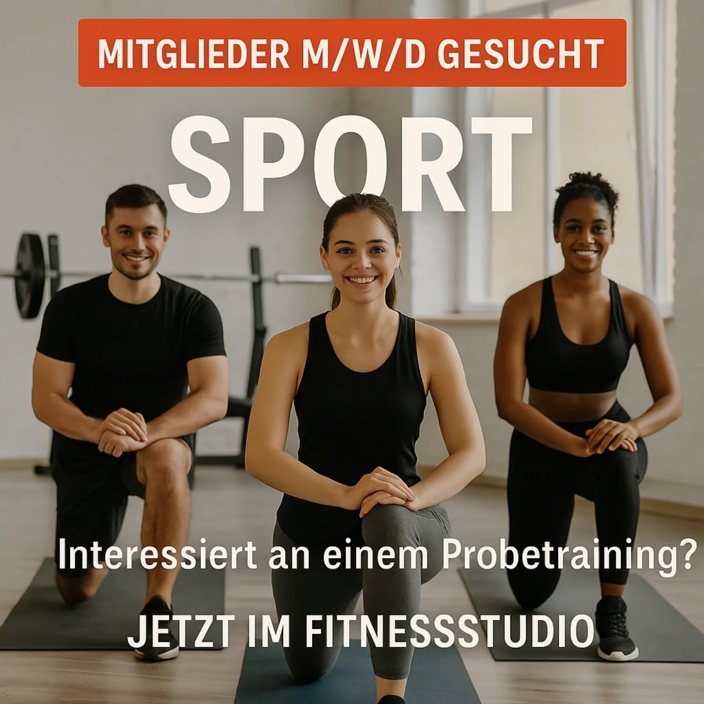 🏋️♀️ Mitglieder gesucht❗️
Du möchtest stärker, fitter und energiegeladener werden❓️ Dann bist du bei uns genau richtig❗️💪
💡 Warum unser Studio❓️
✅ Moderne Geräte
✅ Persönliche Betreuung durch erfahrene Trainer
✅ Familiäre Atmosphäre und jede Menge Motivation
👉 Starte jetzt mit deinem Probetraining und erlebe, wie viel Spaß Fitness machen kann❗️💪🏻
📩 Melde dich bei uns oder komm direkt vorbei – wir freuen uns auf dich 🤗 🙌
#myfitness #fit #fitness #fitnessmotivation #fitnesslove #neumarkt #neumarktinderoberpfalz #gesundheit #gesund #training #trainingsplan #muskelaufbau #krafttraining #gerätetraining #gewichtsreduktion #figur