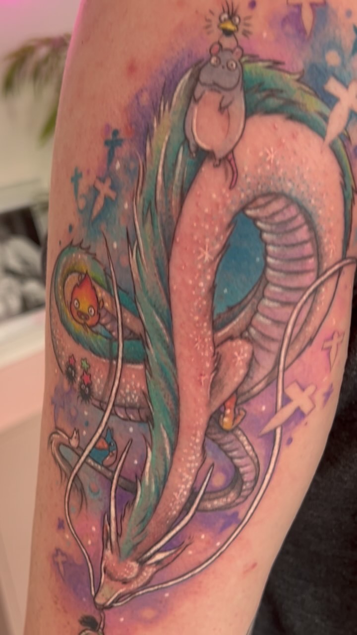 Love me some #ghibli 🩷
Keep ‘em coming! 💖
.
.
.
.
.
.
.
.
#studioghibli #ghiblitattoo #ghiblivibes #lovemyjob #colourtattoo
#tattoo #tattoos #stowmarket #ink #inked #getinked #girlswhotattoo #tattooist #art #femaletattooist #gettattooed #prettyinink #Suffolk #girlswithtattoos #tatts #lgbtsafespace #dowhatyoulove #follow #femalerun #safespace #tattoosarecoolandyouknowit