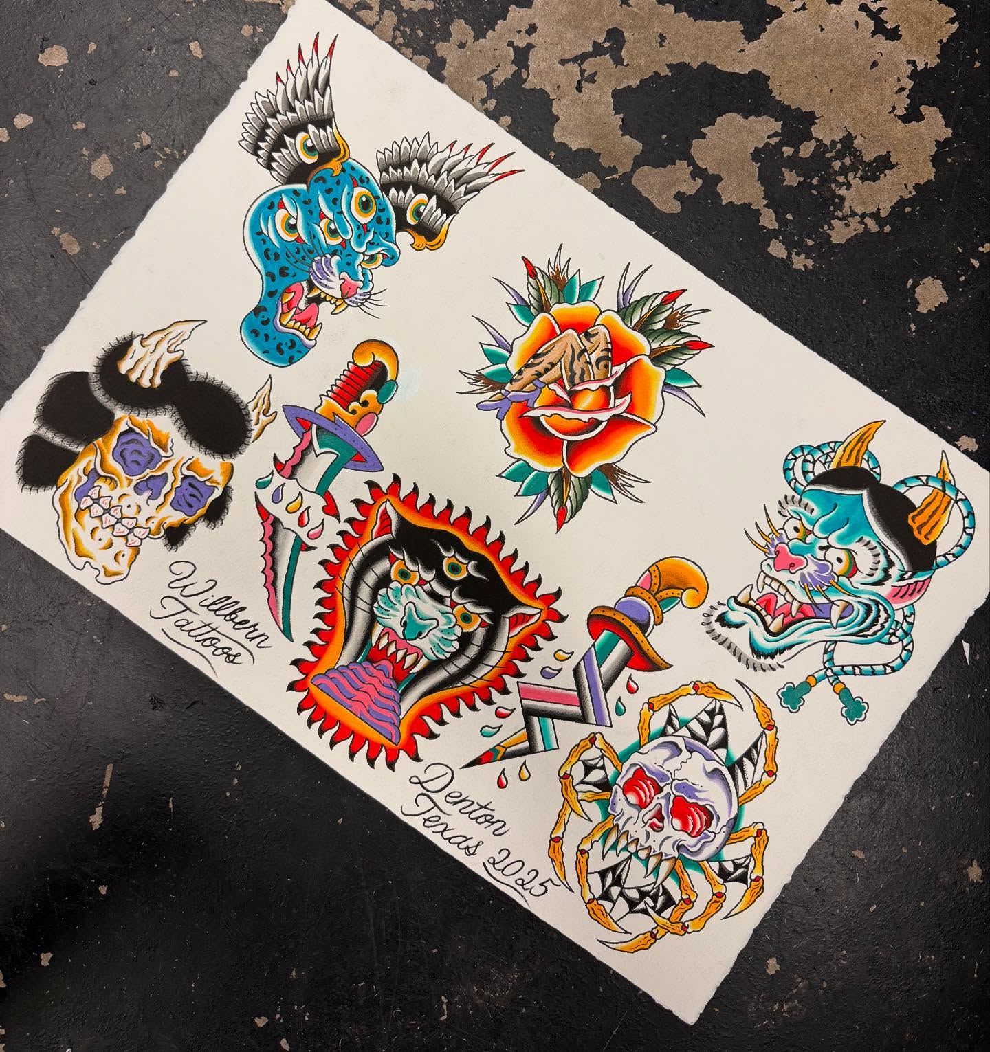 Some flash, healed work, fresh tattoos, cats from hell, some gym progress, and everything in between. Thank yall for choosing to get work from me and letting me practice this craft I’ll take to the grave. 🙏 Booking for August n Forever!
#traditionaltattoos #americantraditionaltattoos #dentontattoos #dfwtattoos #dentontattooartist #dfwtattooartist #texastattoos #texastattooartist #dentontattooshop #tattoosnob