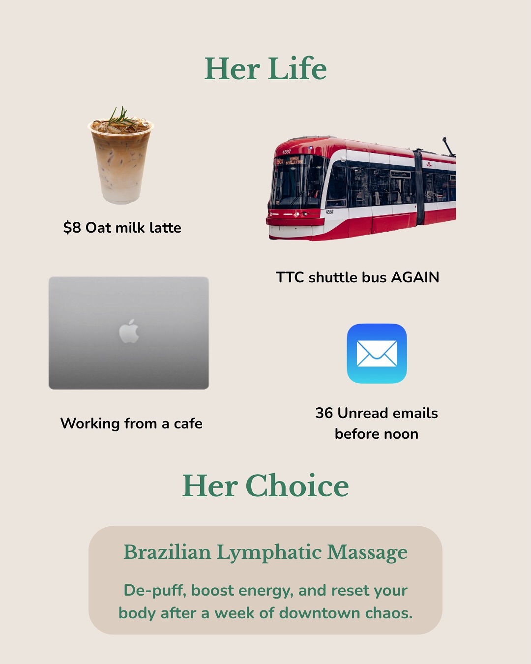 Different Toronto lives. Same solution → Laya Spa. ✨
Which one are you? 👀
📍 Queen West | 🔗 Book through link in bio