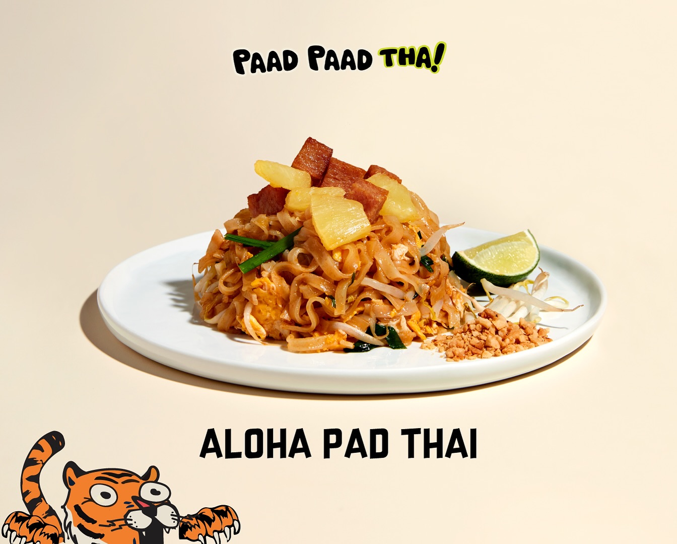 Pad Thai, but make it tropical ๐บ๐ฅ
Meet Aloha Pad Thai โ sweet, spicy, with a pineapple twist ๐
#AlohaPadThai #PadThaiWithBite #TropicalTwist #PaadPaadThai #TigerEatsFirst #immoutletmall