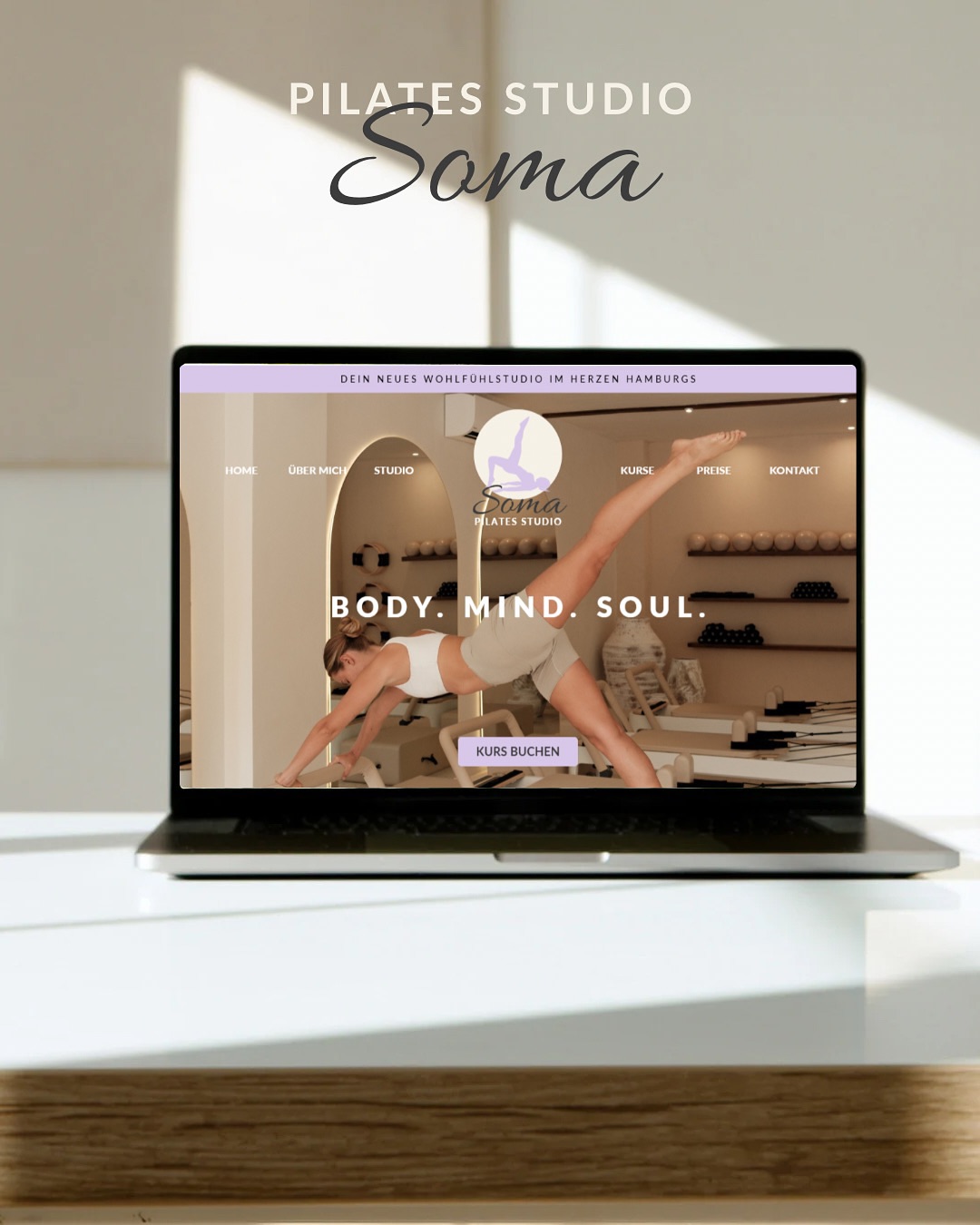 Studio Soma - Webdesign für ein Pilates Studio in Hamburg 💛
Ich habe bei der Webdesign Challenge von der lieben @denise.webdesign mitgemacht und durfte dieses wundervolle (fiktive) Website Projekt erstellen 😍
Da ich selbst Pilates-Trainerin bin, war dieses Projekt für mich etwas ganz Besonderes 💝 eventuell gibt es bald eine neue Pilates Website 🤭
Vielen Dank @denise.webdesign für diese tolle Challenge 🤩
#deniseswebdesignchallenge #pilates #webdesign #pilateswebsite #selbstständigefrauen #onlinebusiness #pilatestrainer #webdesignwomen