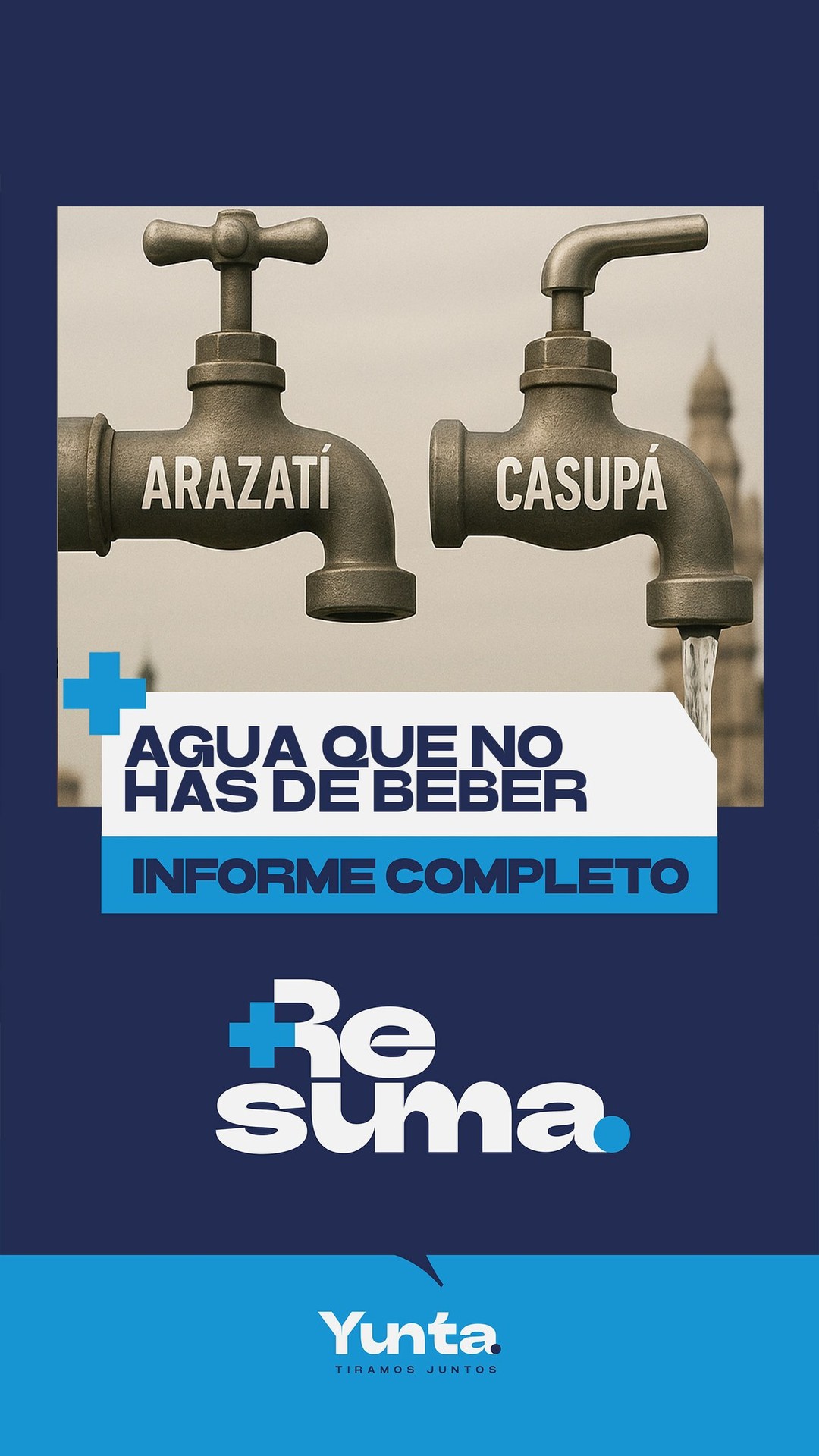 Agua que no has de beber.
Arazatí quedó por el camino.
El gobierno canceló el proyecto estrella de Lacalle y apuesta ahora a Casupá.
¿Cambio de rumbo o corrección necesaria?
🗣️ Un nuevo ReSuma con Diego Ríos.