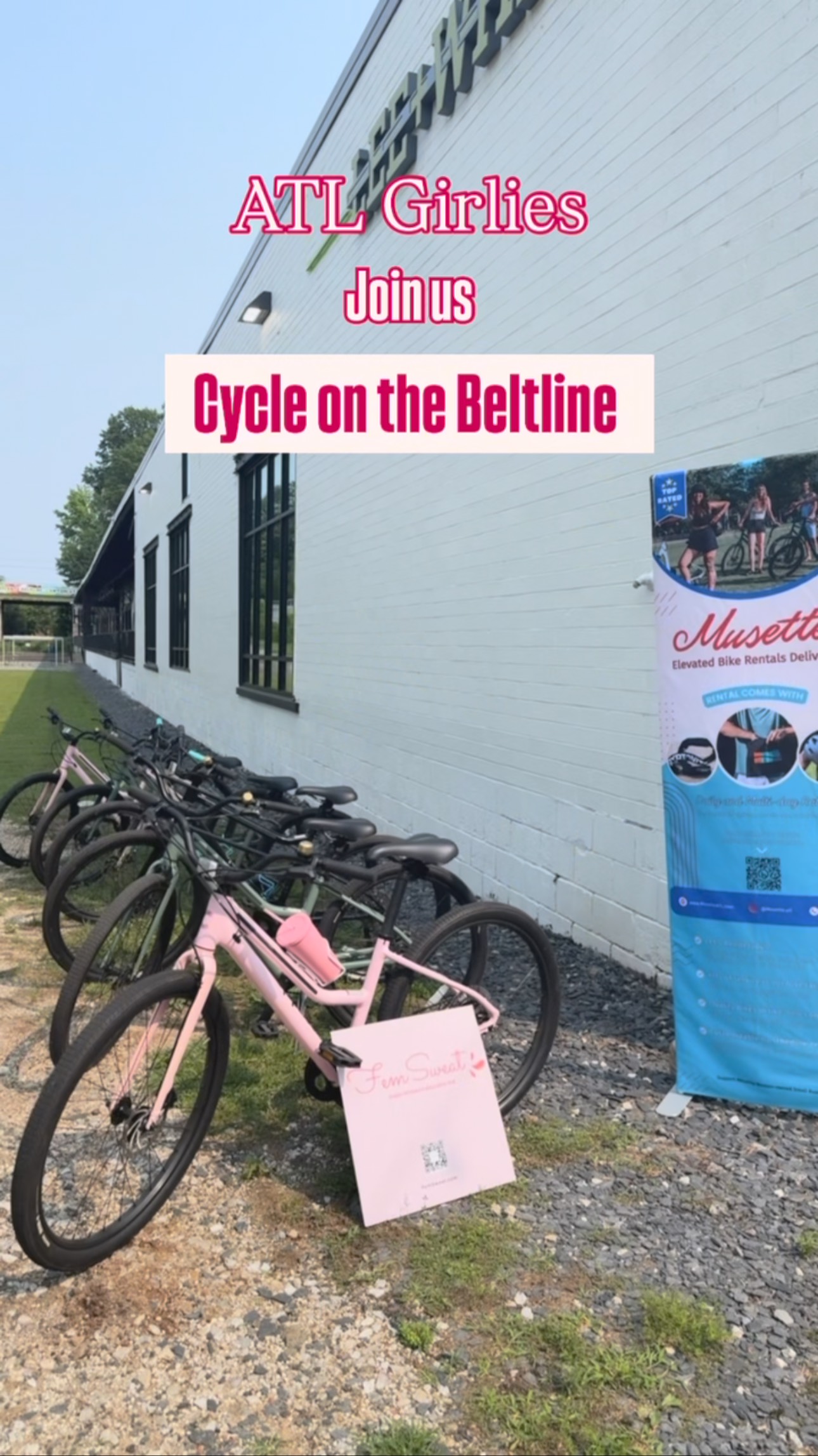 Join us next Saturday (Aug 9) for a ride with a view! We’re cycling the Beltline with bikes provided by @musette.atl or bring your own wheels and roll with us!
Drop ‘CYCLE’ in the comments if you’re coming and for more info sent via DM. Let’s ride, sweat, and vibe. 🚲💦
#atlcycle #atl #cycling #beltline #beltlinecycle #atlwomen #atlfit