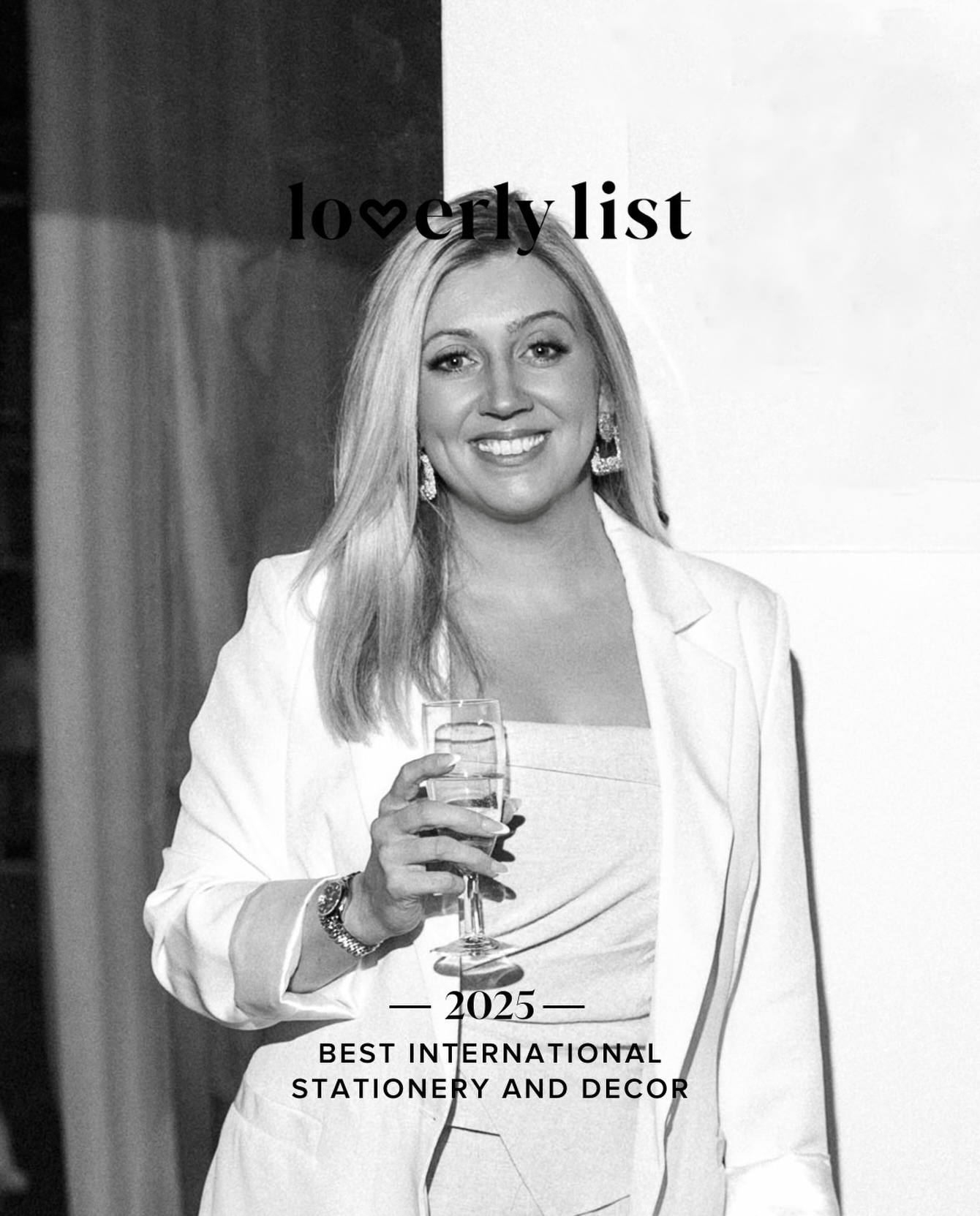 Best International Stationery & Decor 2025
I am overwhelmed and absolutely blown away to have received @loverly Best International Stationery and Decor 2025 for the second year in a row.
The last 12 months for my business has been unexplainable and I have no words as to how proud, overwhelmed and happy I am. To all of my couples, past, present and future - we would not be where we are without you. And for that I will be eternally grateful.
-
From the team at Loverly:
“We’re thrilled to share some exciting news: You’ve officially been selected as a winner of The Loverly List 2025!
Out of tens of thousands of nominations from around the world, you stood out as one of the most trusted, talented, and highly recommended wedding professionals in the industry. This recognition honors your outstanding work, creativity, and the meaningful impact you’ve made in the wedding space.”
Thank you will never be enough! 🤍
#weddingindustry #loverlylist2025 #weddingsignage #weddingstationery #weddingcreatives #weddingsigns #weddingaward