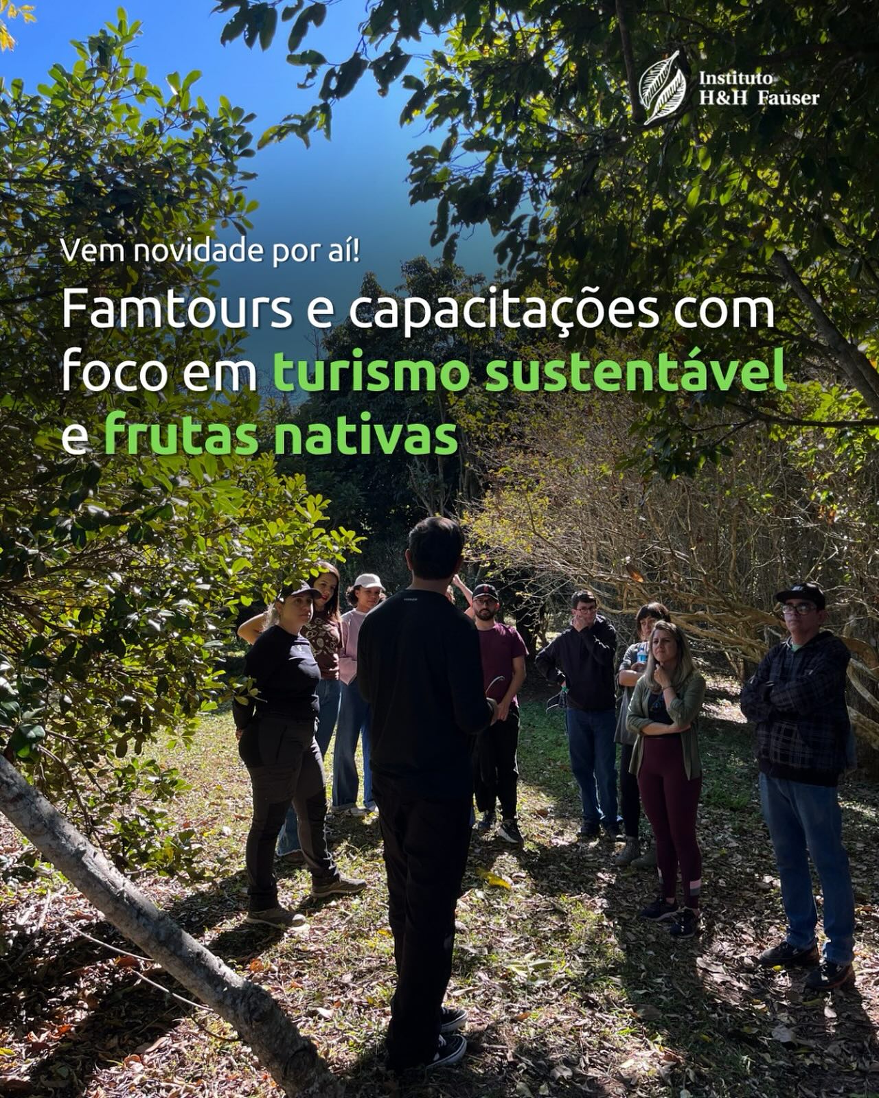 Com o intuito de promover uma nova fase de articulação e fortalecimento do turismo sustentável em Paraibuna e região, em breve organizaremos famtours (visitas técnicas de familiarização) voltados a diferentes públicos, como:
• Guias e agências de turismo do Vale do Paraíba;
• Serviços de alimentação e hospedagem de Paraibuna e região;
• Iniciativas que valorizam a cultura e a biodiversidade local.
Também contaremos com capacitações práticas para colheita, higienização e processamento mínimo de frutas nativas, a fim de ampliar o conhecimento e as possibilidades de geração de renda.
Quer participar ou saber mais? Nos acompanhe aqui no Insta.
#ihhf #turismosustentável #paraibuna #valedoparaíba #monitoresdeturismo #capacitação #frutasnativas #ong