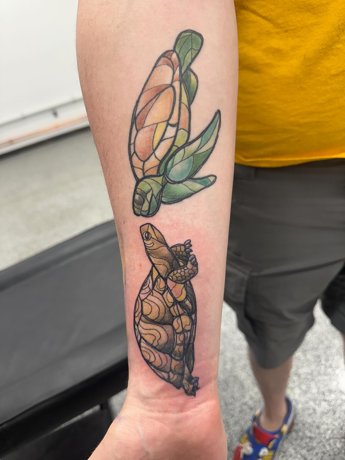 Little bit of everything on this post…
It’s been busy, life is good, the homies are stabbin’, I was able to go see my friends baby last night and I get to get stabbed today by a homie.
I’m a sappy person, anymore, but thank you guys for booking and loving the shop as much as I do—you guys rock.