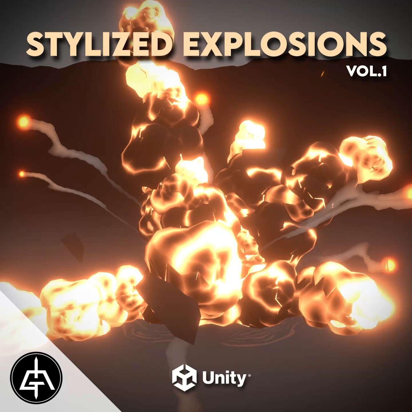 In case you are looking for some cool Stylized Explosions, this bad boys are currently on sale on the Unity Asset Store: https://assetstore.unity.com/packages/vfx/unique-stylized-explosions-vol-1-265536?aid=1100l3Jhu
A good Kabooom can always spice up your game!
💥💥💥
#gamedev #VFX #realtimevfx #vfxfriday