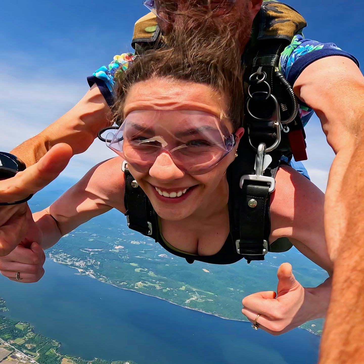 Lake Champlain from 12,000 feet! ✅
Book now at www.vermont-skydiving.com/booknow
