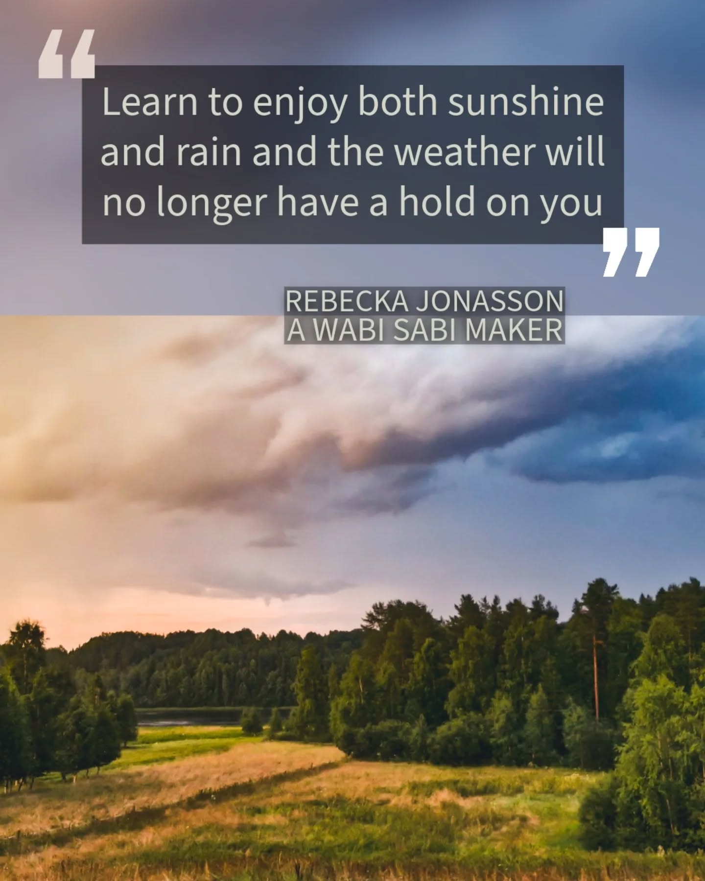 This is just a line from my latest blog post. You can read it in full over at rebeckajonasson.com
.
#wabisabi #wabisabimaker #embraceall