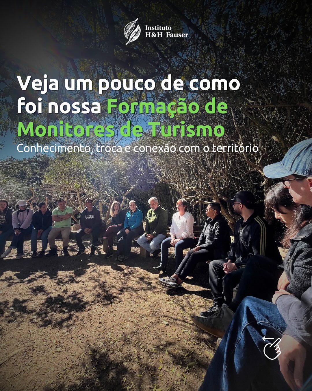 O #tbt de hoje é da nossa formação gratuita de monitores de turismo em Paraibuna, que atraiu 20 participantes no dia 19 desse mês. ✨
A capacitação reuniu interessados em atuar como monitores nos roteiros da região. Entre eles, proprietários rurais, uma culinarista e uma turismóloga em busca de parcerias, além de moradores que desejam se envolver com o turismo rural local.
Todos os participantes receberam certificado, e alguns serão convidados a integrar as próximas ações do IHHF.
Esse é mais um passo importante para fortalecer o turismo sustentável em Paraibuna. 💚
#ihhf #ong #paraibuna #valedoparaíba #frutasnativas #capacitação #turismo #turismoregenerativo