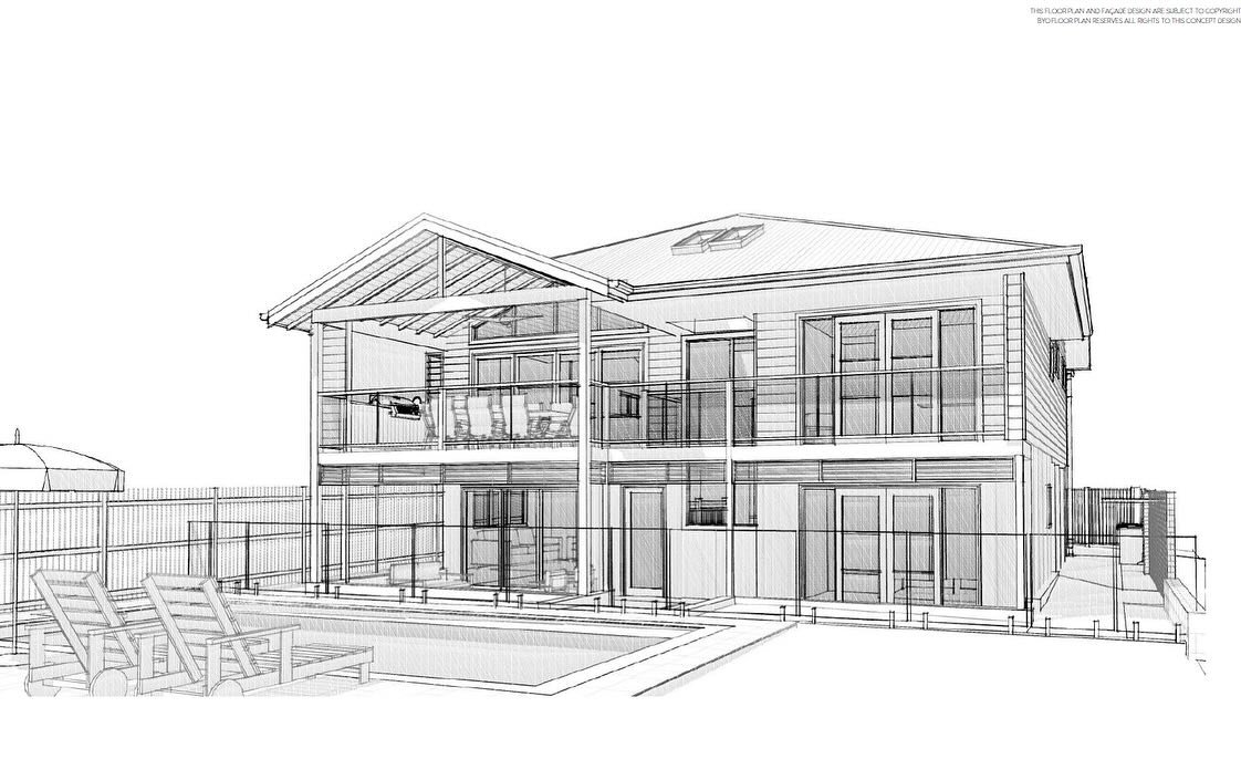 Our initial facade design for a major renovation with structural additions in Southport. A total transformation
Exterior colour schemes coming soon!