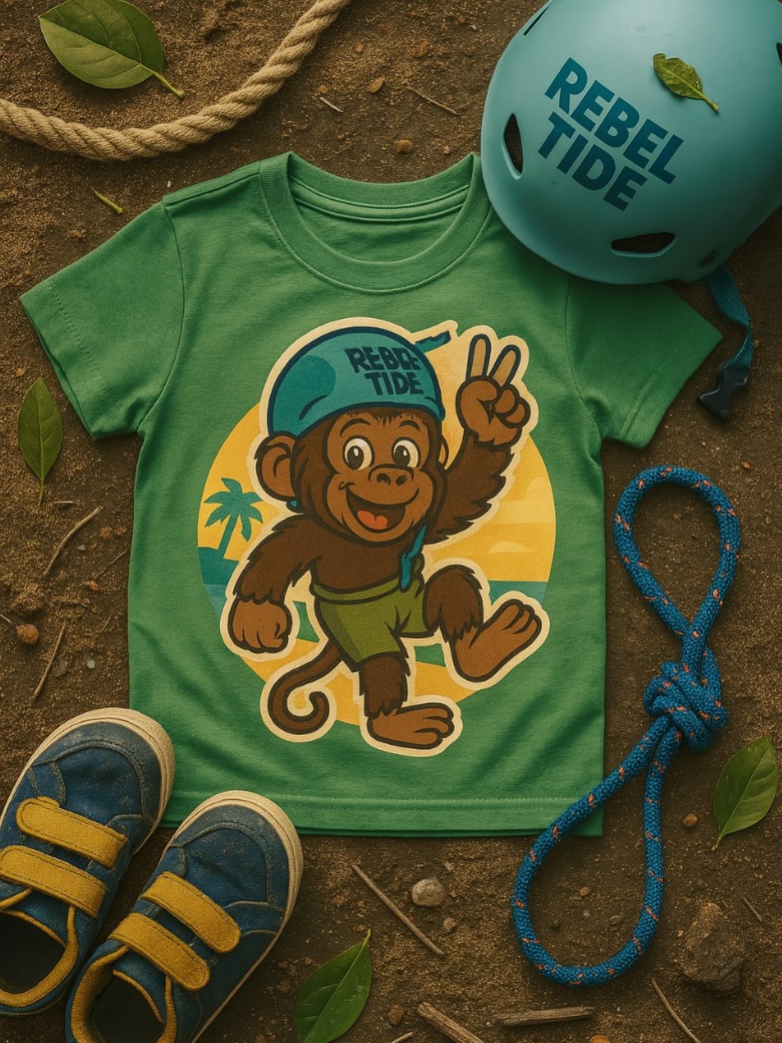 Meet Mono. 🐒
The kind of wild that doesn’t need a reason.
He ziplines before breakfast, climbs trees for snacks, and makes friends with frogs just because.
Made for the mud-lovers, wave-chasers, and barefoot jungle princes.
🛒 Shop the Mono collection → rebeltidecostarica.com
#MonoVibes #RebelTideKids #CostaRicaStyle #WildChildGear #AdventureStartsYoung #PlayHardStayBrave