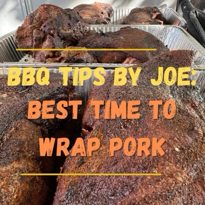 By Joe’s Tips from the Pits: Best time and temps to wrap pork. This question comes up a lot on the truck from folks learning to smoke their own meat at home, “When is the best time to wrap the pork?”I thought I’d share a little insight into this. There are two main factors I consider the most important…
🍖1. Bark development
🍖2. Internal temperature
Don’t be afraid to experiment and have fun!
#bbq #pulledpork #smokedmeat #smoker #pitmaster #food #foodie #tasty #tastyfood #local #smallbusiness #chef #pork