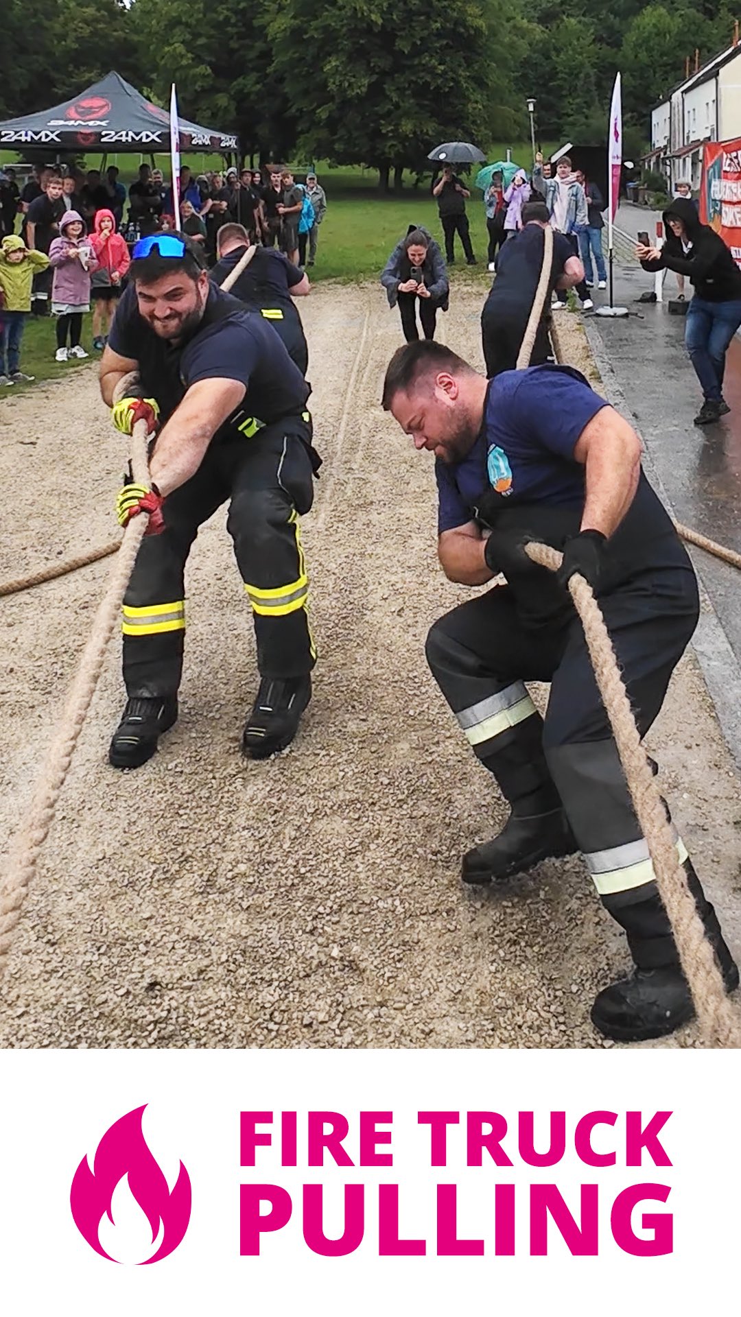 Fire Truck Pulling der @freiwilligefeuerwehrberg 🔥💪🏻
Am Wochenende gings trotz Regenwetter ordentlich ab - die Feuerwehr Berg hat ihr erstes Fire Truck Pulling veranstaltet 🚒
Auch wir waren als Sponsor und mit unseren Team dabei!
🤩Hat mega Spaß gemacht mit Euch und wir sind nächstes Jahr auf jedenfall wieder mit am Start🚀
#huckleberryking #firetruckpulling #feuerwehrberg #donauwoerth #donauries #teamwork