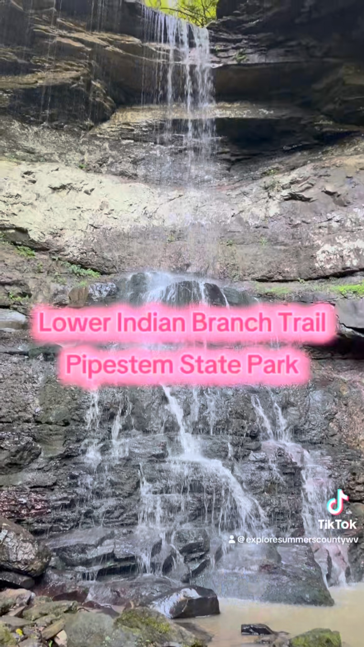 Sorry not sorry! Just over here enjoying nature!
#hikersofinstagram #hikemoreworryless #exploresummerscounty #visitwv #almostheaven #disconnecttoreconnect #indianbranchfalls #pipestemstatepark #wvstateparks