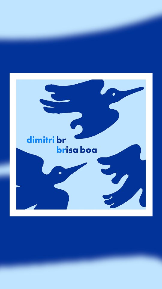 ⚡LANÇAMENTO⚡
Começando o mês com um sopro de frescor e poesia: 🌬️🎵 brisa boa de @dimitri_br está no ar!
Com dez faixas inéditas, o disco mergulha num universo sonoro marcado pela delicadeza, pelo minimalismo e pela busca por leveza.
Disponível em todas as plataformas
📢 LINK NA BIO
***
🗂️ Ficha técnica:
Composição, voz, violão, assobio, beats, arranjos: Dimitri BR
Produção, Mixagem e Masterização: Otávio Carvalho @otaviocarvalho.ota
Músicos: Eduardo Heringer, Tiago Frúgoli @tiagofrugoli , David Forell, Kezo Nogueira @kezonogueira , Peri Pane @peri_pane
Participações especiais: Zélia Duncan @zeliaduncan , Graziela Grise @graziela.grise e Gustavo Galo @gustavo_galo_
Capa: Andrea Marroquin a__marroquin
Comunicação: Pamela Prudente @pam.prudente
Imprensa: Stella Sanches @stella.lanches
Distribuição: Tratore
#dimitribr #brisaboa #lançamentomusical #pequenoimprevisto