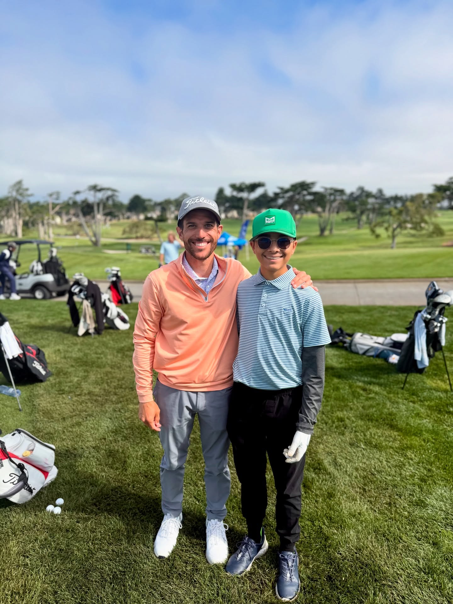 Yesterday was an absolute blast playing in the 2025 NCPGA Pro/Junior down at Bayonet with Cameron Chase. We didn’t have our best stuff out there but we made some birdies, shared some laughs, and capped the day off with some ice cream 😀
Thank you @bbhgolf for being such great hosts and Thank You @norcalpga for putting on such a great event. We’re looking forward to participating again next year!