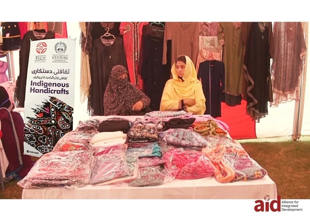 Showcasing the vibrant creativity of our beneficiaries — each piece a story of resilience, skill, and cultural heritage. ✨🧵
.
#AIDforchange #AIDPakistan #Exhibition #humanityfirst #NonProfitWork #UnitedNations #UNHCR #Hope87 #Netherlands #GIZ #GlobalSolidarity #Art #craft #handicrafts #UN #Pakistan #Peshawar #Humanity #SDG #Sustainability #sustainablecitiesandcommunities #beneficiaries #nonprofitorganisation #aid #socialwork #CommunityMatters #TogetherWeGrow #AIDPakistan #DevelopmentInAction #GrassrootsChange