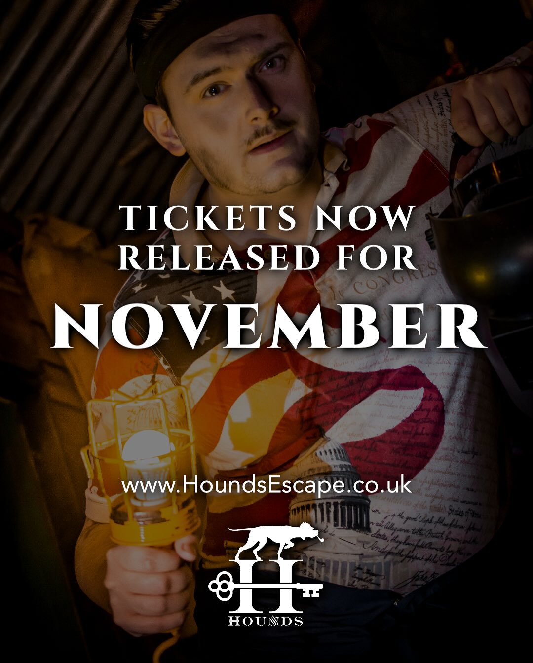 Your November just got spicy ✅
Got an occasion coming up in November? Birthday? Stay/Hen do? Anniversary? Or just well over-due for a get together.
We’ve released tickets over 250 Missions and 80 Live Experience showings through September, available to book now!
Our 🌟VIP list members🌟 have received their early-bird special offer. You can sign up to the VIP list for free to get in on next month’s early-bird discount, as well as a loads of other exclusive offers.
🌟The UK’s top rated experiences
📍 45 mins from Central London
📆 Book tickets in advance!
🎟️ Ticket link in bio 🎟️
@HoundsEscape
#LeaveRealityBehind
#ImmersiveExperience #LondonAttractions #ThingsToDoInSussex