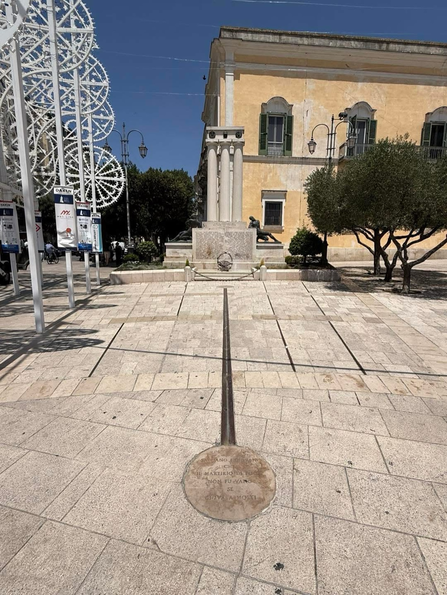 Most everywhere you travel in Italy, especially in smaller towns, you’ll find a monument like this one I photographed in Matera—honoring and remembering the local sons who never came home from the Great War.
A century has passed since the end of WWI, yet the memory of those who sacrificed everything remains alive and never forgotten.