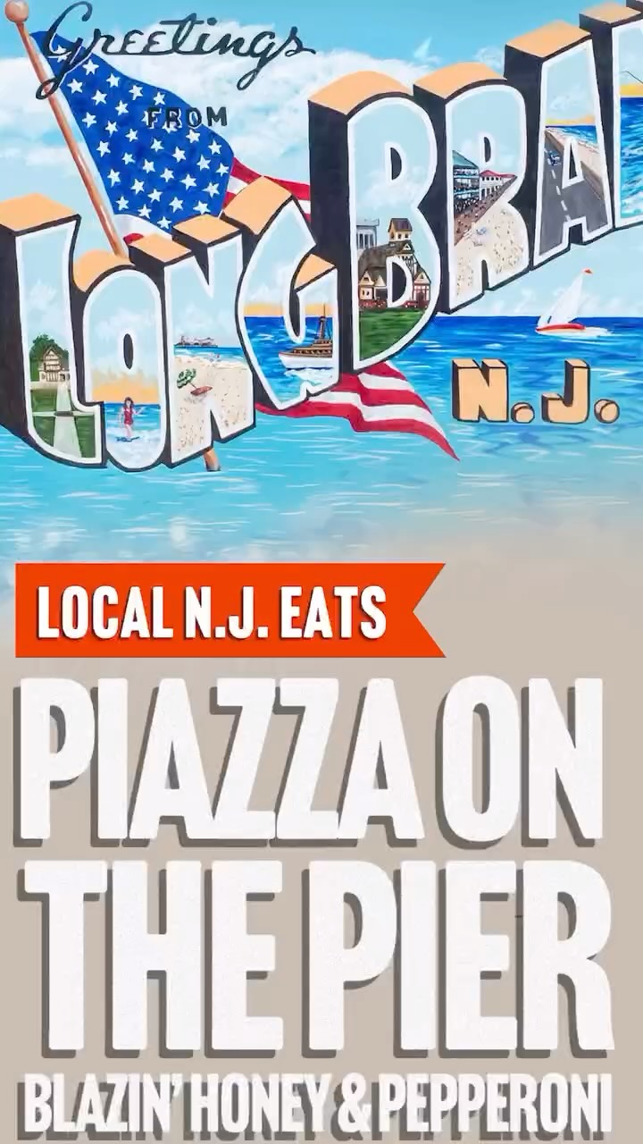In our quest to bring #myblazinhoney to the masses we took to the Jersey Shore to share our locally made hot honey with local eateries and passers by. @piazza_onthe_pier was a wonderful stop where grabbing a slice turned in to a taste test and it looks like we passed with flying colors. We’ll be back very soon #pizza #njpizzagram #olstiles #hothoney #honey #smallbusiness #jerseyshore #localnj #longbranchnj #pizzatoppings #beachlovers #boardwalk #piervillagelongbranch