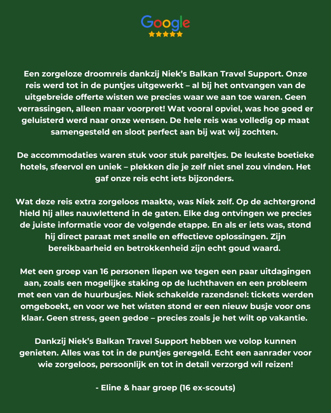 🇦🇱 Fantastisch reisgezelschap dat voor hun tweejaarlijkse groepsreis in het voorjaar naar Midden en Zuid Albanië ging!
Actieve avonturen passend bij de groep, mooie ontmoetingen met mijn warme Albanese netwerk, culturele en authentieke highlights en natuurlijk de nodige ontspanning, bijvoorbeeld aan zee 🏖️
Super tof als je merkt dat reizigers mijn persoonlijke en unieke aanpak écht waarderen 😍
Nogmaals bedankt allemaal!