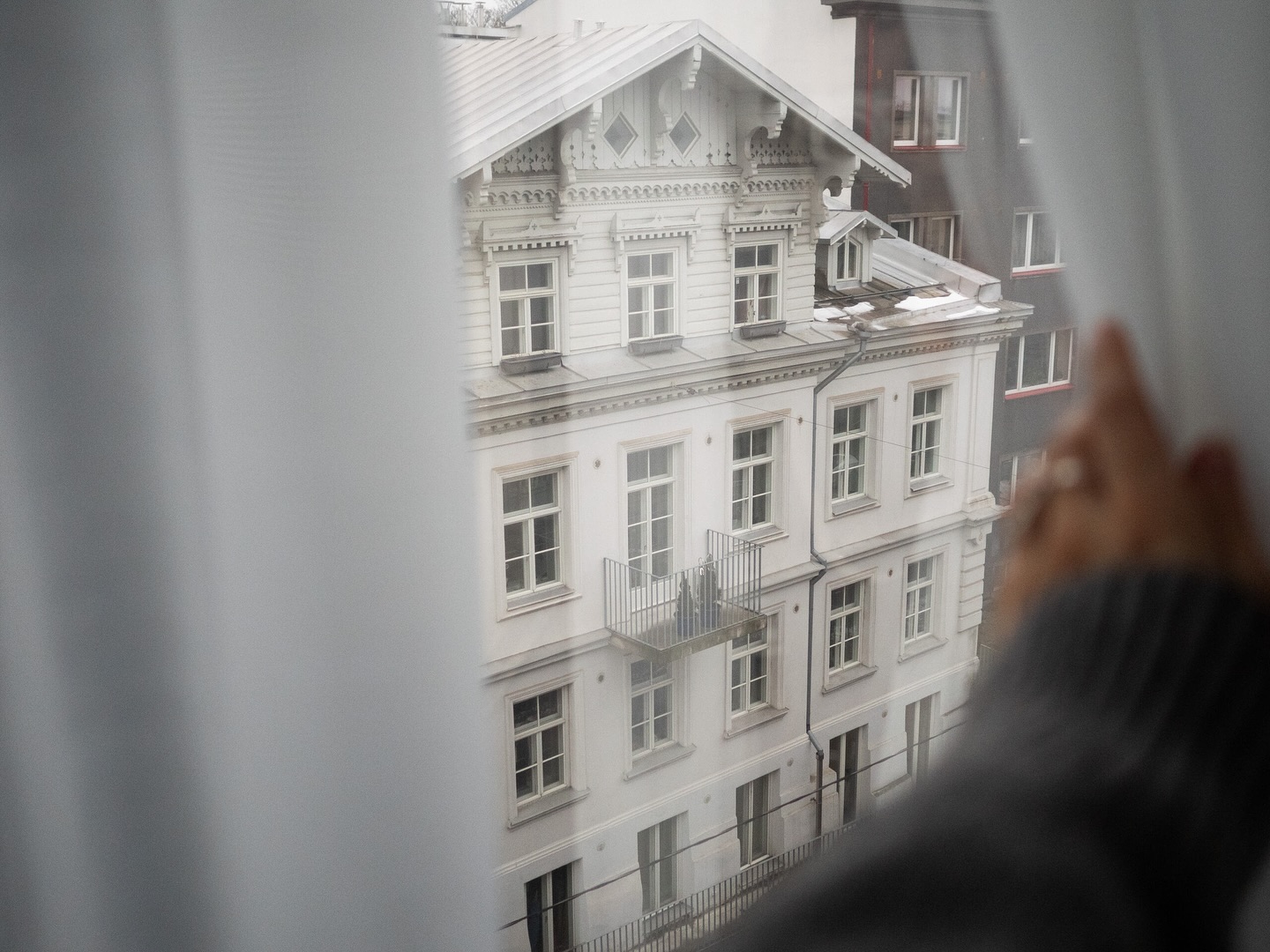 One peaceful morning in @fonnentalhotel_tallinn 💗