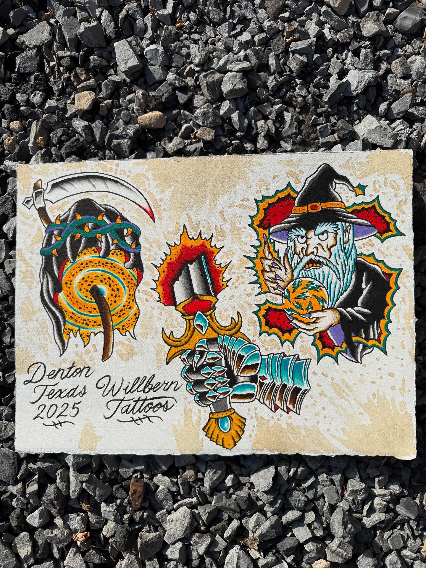 New flash hand painted, and available for you🫵
Book yours now for August/September !
@cybertrontattoostudio
•
#traditionaltattoos #americantraditional #americantraditionaltattoo #traditionalflash #flashtattoo #flashtattooart #tattoosnob #dentontattoos #dentontattooartist #dfwtattoos #dfwtattooartist #dentontexas #dfwtexas