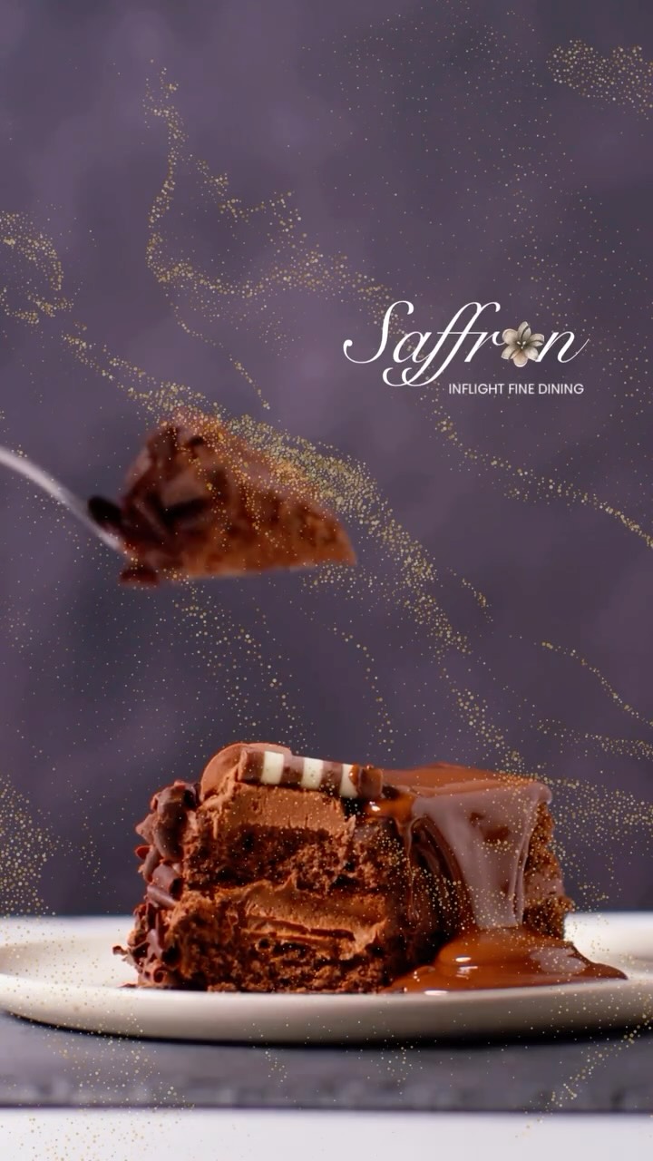 Warmth at the Heart 🍫✨
At Saffron, dessert is not an afterthought, it’s an embrace.
Our chocolate fondant melts with intention: rich, velvety, and infused with quiet depth. Beneath its delicate crust lies a heart of molten chocolate, crafted to awaken memory, comfort, and wonder in every bite. 👨🏻🍳✨
Rooted in tradition, refined for the skies, this is indulgence with soul.
Because at Saffron, sweetness is never loud. It’s layered, warm, and deeply personal. 🌸
#SaffronGourmet #MoltenElegance #DessertWithSoul #ChocolateFondant #QuietLuxury #MiddleEasternInspiration #AltitudeIndulgence #RefinedPleasure