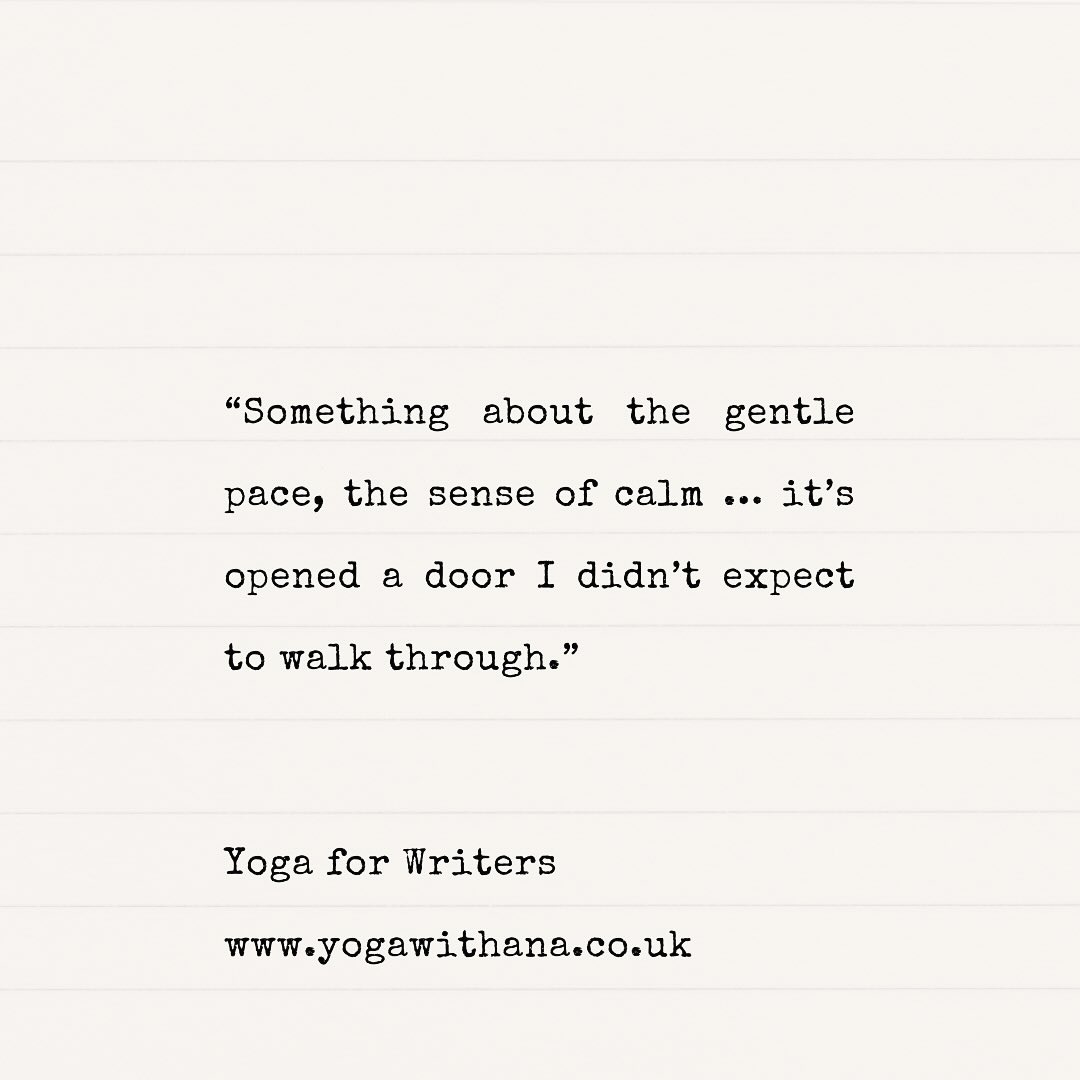 I ran a Yoga for Writers workshop online recently for the wonderful @theliteraryconsultancy . It was my first time teaching this online and I was very happy to see it work so well. I’ll be running a Yoga for Writers course online beginning in Jan 26, if you’re interested in joining or would like to hear more, join my mailing list (link in bio) or drop me a dm.
As a general note, if you’re a writer, new or experienced, @theliteraryconsultancy is the most supportive, inclusive, creative and informative literary hub I’ve come across. I highly recommend it! 🖊️📖❤️