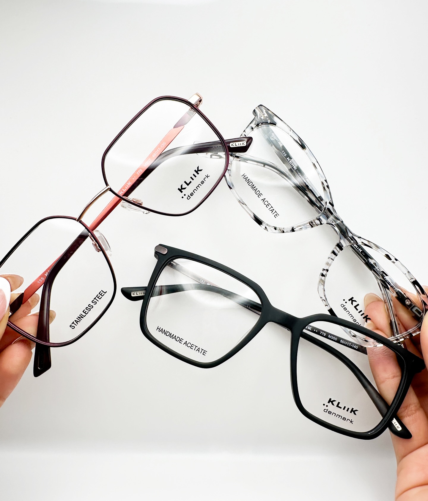 💡#BrandSpotlight: @kliikdenmark | Petite in size, bold in style.
KliiK is made for those with smaller features who don’t want to compromise on fashion-forward design. Lightweight, edgy, and oh-so sleek — it’s the perfect mix of Scandinavian minimalism and urban flair.
✨ Because great style should fit just right. Try on KliiK at Eyeview Optical today!