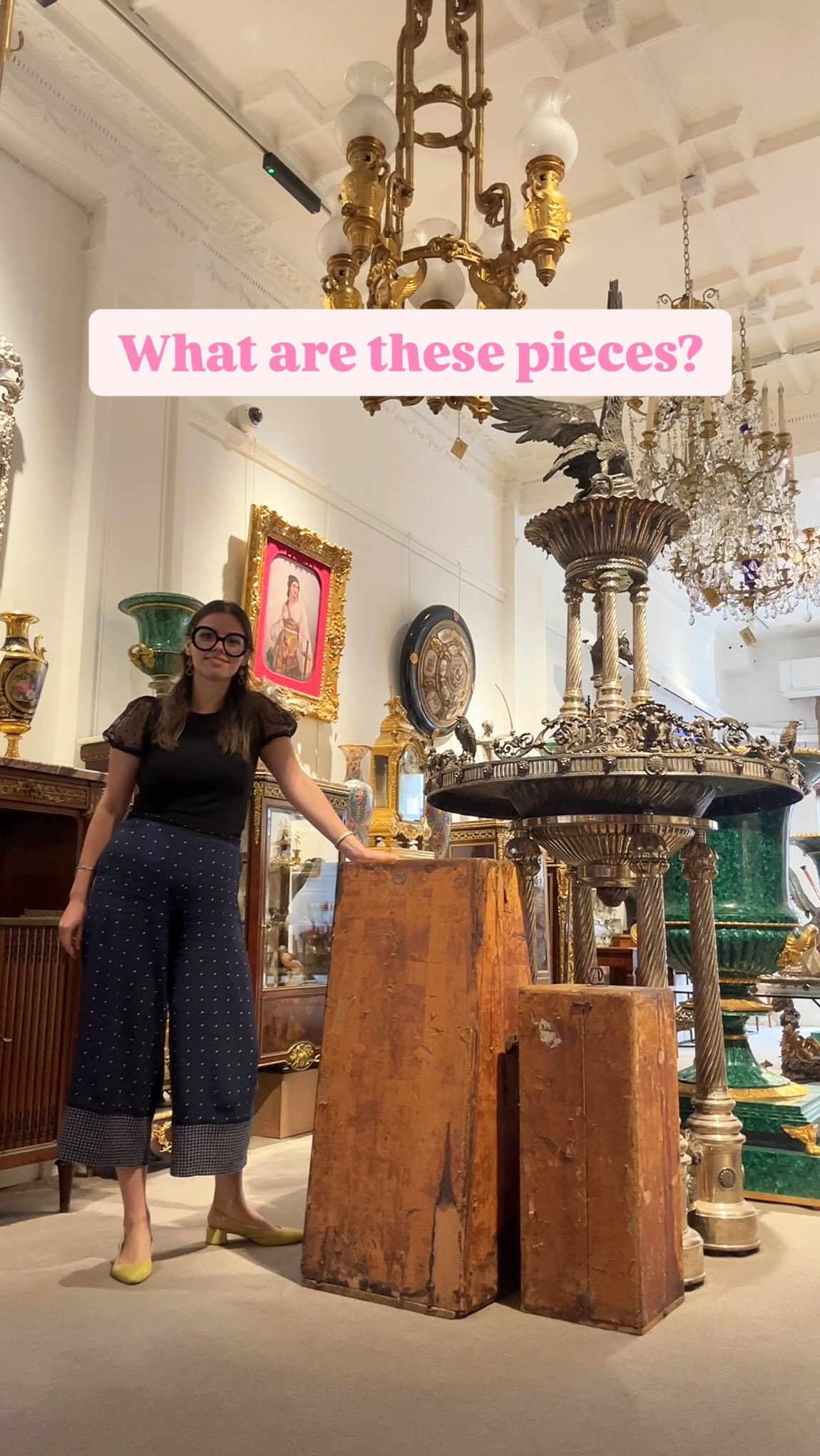 I often get asked by gallery visitors – what are these pieces? 🤔
Well, they’re original fitted travel cases for a clock set. Cases like these weren’t made for all antiques – it was usually only the more special, high-quality pieces that had them. In this case, the cases were made for an Austrian clock set believed to have been gifted by the Austro-Hungarian royal family to the Tsar of Russia in the late 19th century. 🕰️👑
•
•
#antique #imperial #antiquedecor #antiquesofinstagram #gallery #antyki #gallerylondon #antiquegallery #russianimperialfamily