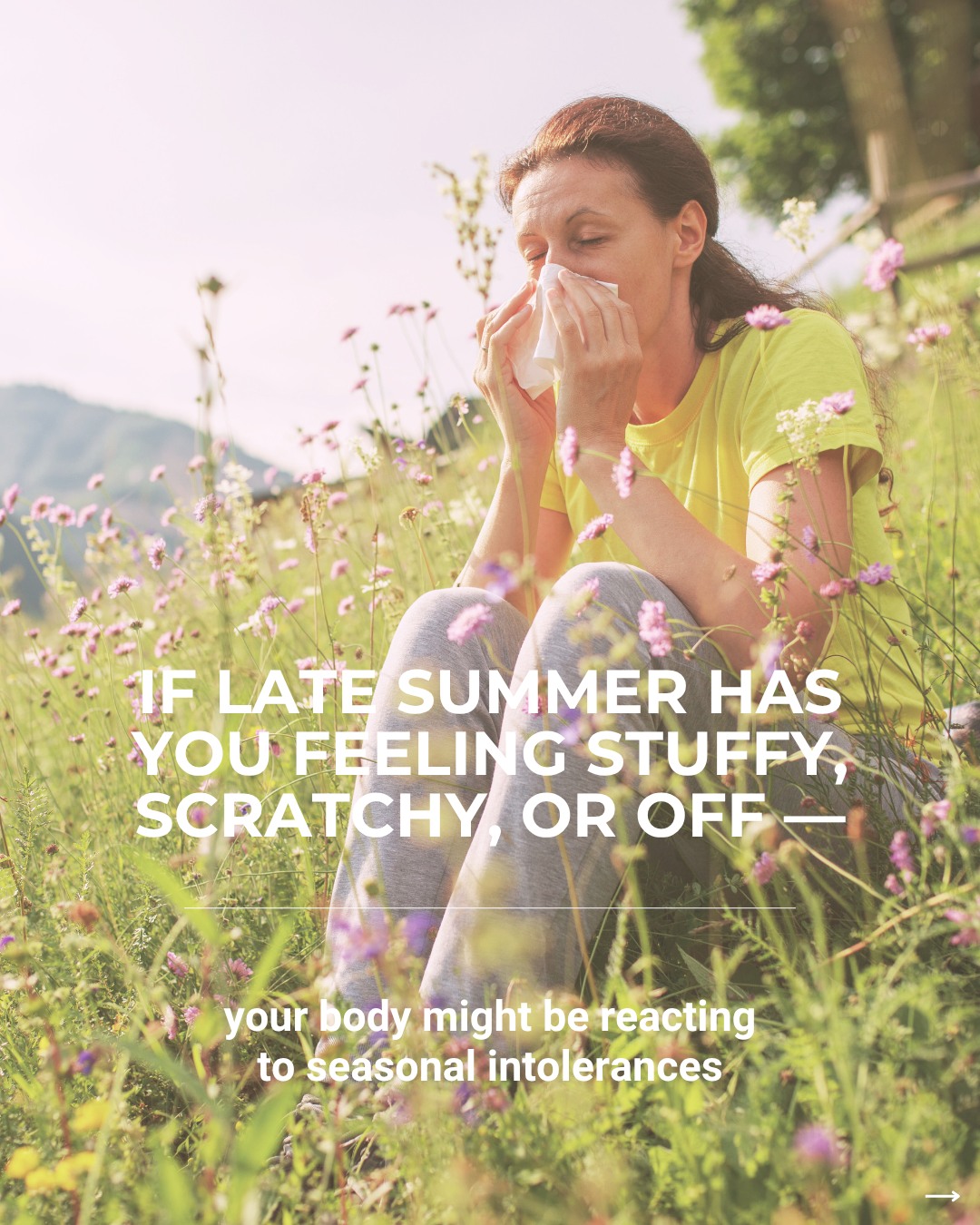 Sneezing, itchy eyes, foggy head? It might be your body reacting to late summer triggers.
As we move into late summer, many people begin to experience a wave of symptoms — runny nose, itchy eyes, sneezing, fatigue, brain fog, or sinus congestion. These can often be signs that the body is having difficulty processing certain environmental substances, like ragweed and other pollens.
Using Bioenergetic Intolerance Elimination (BIE), we help the body recognize and rebalance its response to these substances by delivering energy signatures through acupuncture points. There are no needles — just a gentle touch with a handheld device on the skin.
✨ BIE is safe and non-invasive, making it a great option for infants and children, who often experience seasonal discomfort but may be too sensitive for other interventions.
When the body learns to process these substances without confusion, symptoms can reduce naturally — often within just a few sessions.
If you or your child experience seasonal discomfort around this time of year, BIE may help bring your body back into balance. Book a session and see how naturally your system can reset.
#BIE #BIEPractitioner #SeasonalIntoleranceRelief #LateSummerSupport #BIEforKids #NaturalSymptomRelief