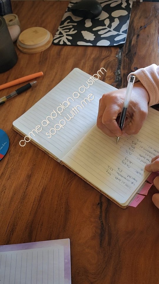 Ever wondered how a custom soap bar comes to life? 🧼✨ Here's a peek behind the scenes of my planning process:
1️⃣ It starts with a client consultation—understanding their skin needs, scent preferences, and the intention behind their custom bar.
2️⃣ I review the fatty acid profile of each oil to ensure the bar is perfectly balanced: cleansing, conditioning, and gentle.
3️⃣ Scent is everything—so I blend essential oils (never synthetic fragrances!) with care, balancing top, middle, and base notes for a well-rounded aroma.
4️⃣ I run the full formula through a soap calculator to fine-tune the lye, water, and final soap qualities.
5️⃣ Then it's into my recipe book, and the magic begins. 🌿✨
Custom soap is more than skin-deep—it’s thoughtful, intentional, and made just for you.
#CustomSoap #SoapMakingProcess #EquinoxBodyAndHome #BespokeBeauty #NaturalSkincare #HandmadeWithCare #EssentialOilBlends #ArtisanSoap
