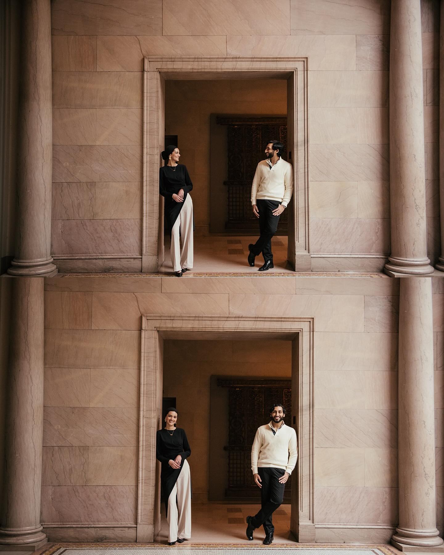 📣🗣️🚨WAKE UP EVERYONE it’s international Ermina & Azaan day today!
You know that Bridgerton quote that’s like “To meet a beautiful woman is one thing. But to meet your best friend in the most beautiful of women is something entirely apart. I want her to be my wife.” Yea that’s Azaan.
Azaan looks at Ermina like she’s the only person in the room. Like the whole world melts away and the smile that takes over his face when he looks at her is unlike anything I’ve truly ever seen. He is, by every definition of the word, entirely enamored with Ermina. Having been friends with Azaan for years, I’ve never seen him happier than he is with my beautiful angel princess Ermina.
To my lovely friends Azaan & Ermina — words fail me in trying to explain the love I have for you both. From befriending you both individually, and now loving you two as the most beautiful couple, I’m so senti seeing two of the best people I know starting this new chapter. LET’S GET YOU GUYS MARRRIIIEEDDDDD
.
.
.
🔑: timeless wedding photography, chicago film photographer, st. louis photographer, cinematic documentary photography, engagement, couple photography, love stories, movie scenes, hopeless romantic, photos like a romcom, bridgerton
#chicagophotographer #destinationweddingphotographer #chicagoweddingphotographer #couplesphotographer #weddingphotographer #filmphotographer #hopelessromantic #cinematicphotography #stlouisphotographer #romcom #bridetobe #luxuryweddingphotographer #rameenawanphotography