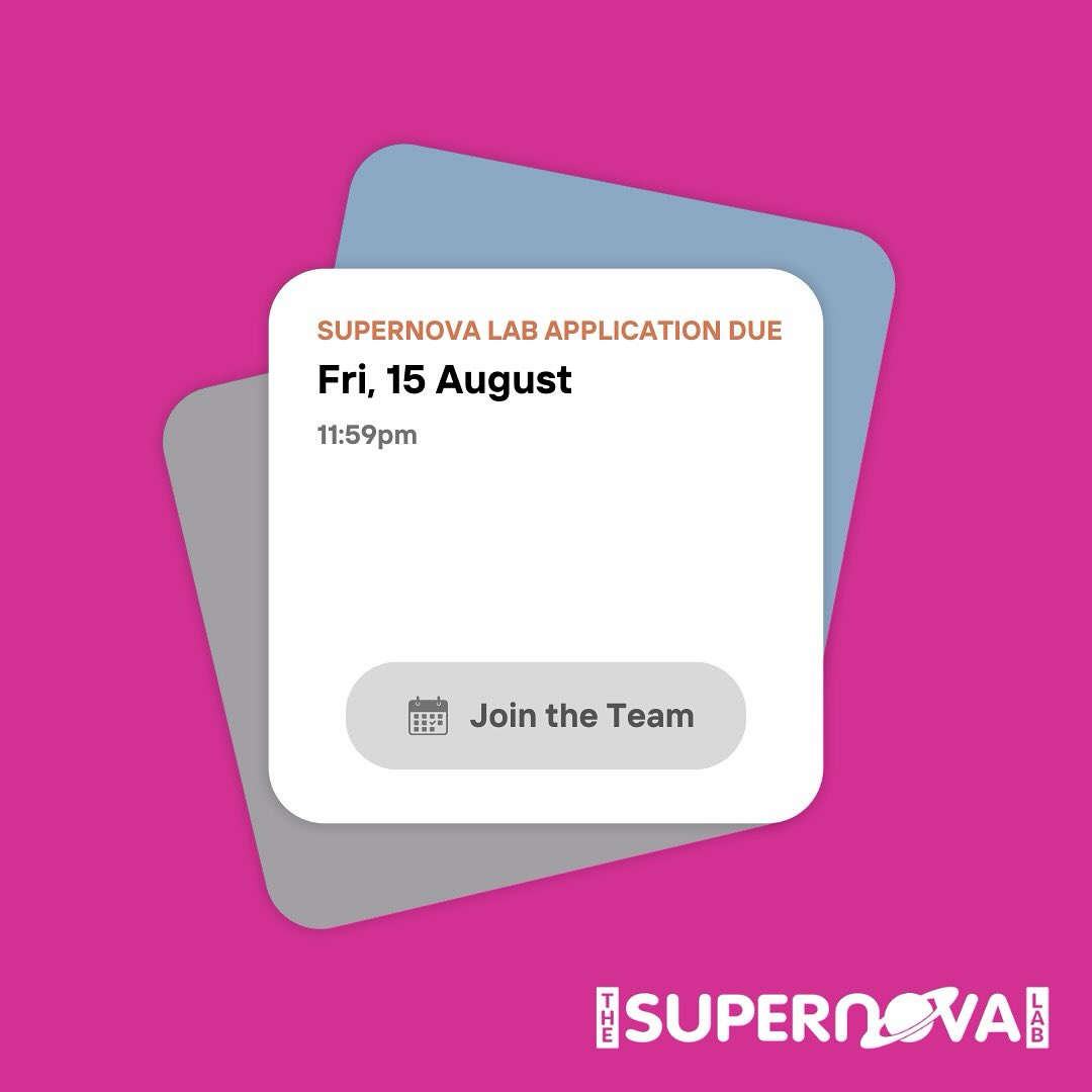 Are you our next lab member? Join a vibrant, interdisciplinary lab committed to producing transformative research on Black maternal health, race-related stress, and the experiences of Black women in STEM.
We’re looking for 2 sophomores and 1 junior who are passionate about reproductive justice, health equity, and community-engaged research.
If you’re ready to challenge dominant narratives, publish your work, and grow as a scholar-advocate, apply by August 15th!
👩🏾🔬Link in bio to apply
💙Open to Spelman students
📚All majors welcome
#SUPERNOVALab #SpelmanResearch #BlackMaternalHealth #HealthEquity #UndergraduateResearch #ReproductiveJustice #SpelmanCollege