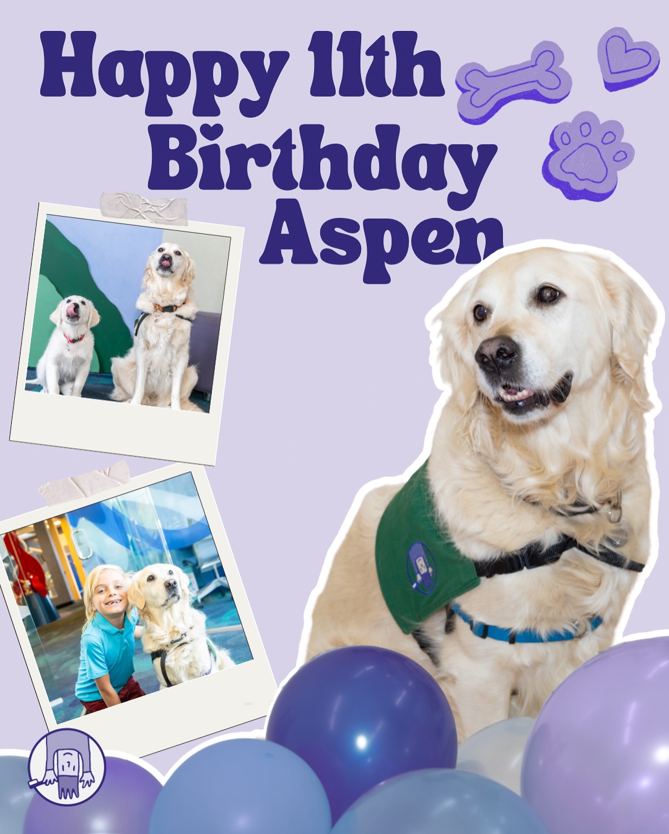 🎂 Happy Birthday 11th to Aspen, our amazing certified therapy dog!
Aspen is a true superstar when it comes to making kids feel calm and supported during their dental visits. She’s not just part of our team—she’s a favorite face for so many families who walk through our doors.
If your child would like a visit from Aspen, just call us at (415) 448‑8120 to request her for their next appointment. 🐶🦷✨