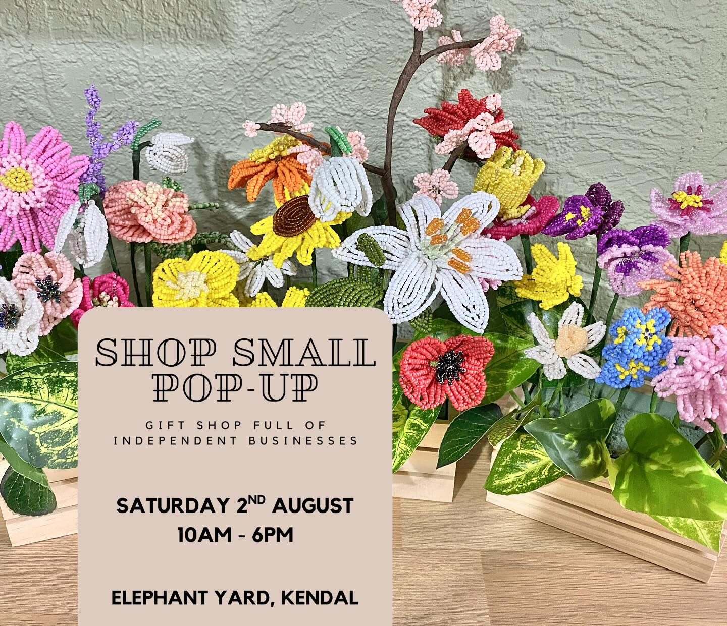 Looking forward to my first ever pop up shop with @eventsbyshopsmall tomorrow!
Where? Elephant Yard, Kendal
When? Tomorrow Saturday 2nd August 10am-6pm
I’ll have all the usual best seller kits plus lots of new ones so do pop down and have a browse! There are 24 of us independent, small, local businesses with a beautiful array of different gifts for you, for friends and for family.
#kendal #kendalcumbria #cumbria #cumbrialife #whatsoninkendal #whatsonincumbria #cumbriaevents #shoplocal #shopsmall #shopsmallbusinesses #smallbusinesssupport #supportlocal #supportsmallbusiness