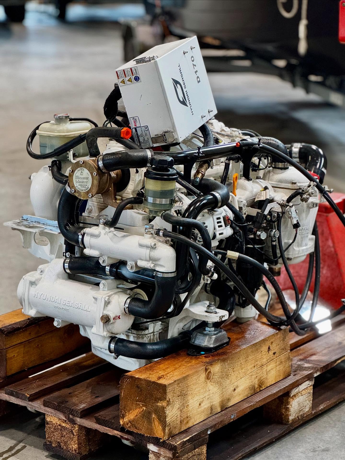 Hyundai Seasall 170, ny turbo 🐌 samt översyn av intercooler. #dpower