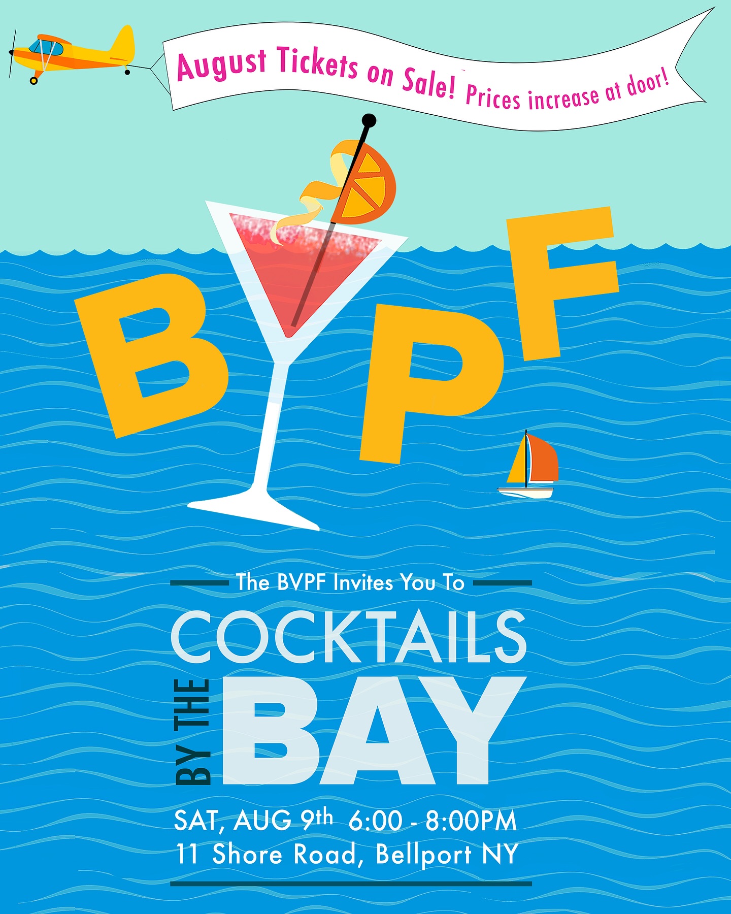FIVE MORE DAYS to get Cocktails by the Bay Tickets. Join us to enjoy the Taste of Bellport Raffle
Bellport’s Best Silent Auction (our biggest yet)!
Ho Hum Mule Specialty Cocktail
Raw Bar - Best Oysters in Bellport!
#bellportvillage #brookhavenhamlet #eastpatchogue
