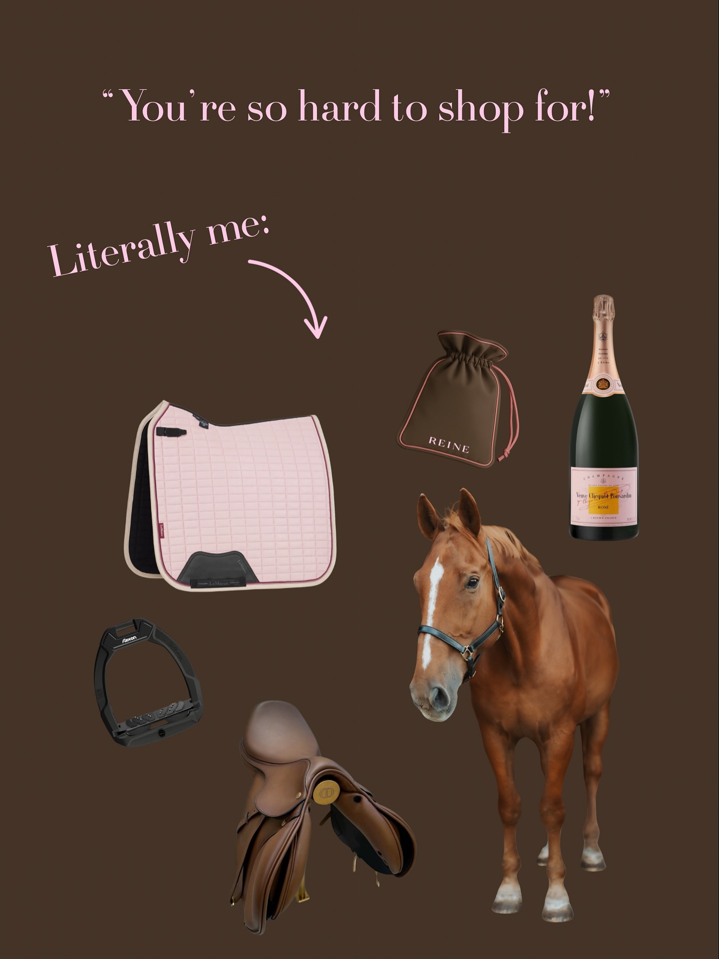 Like how complicated can it be? 😉
#reine #reineatelier #lemieuxcollection #flexon #luxurylifestyle #horsegirl #saddletosabrage #veuvecliquot #luxurygirl #equestrianlife #warmbloodhorses #sporthorse
