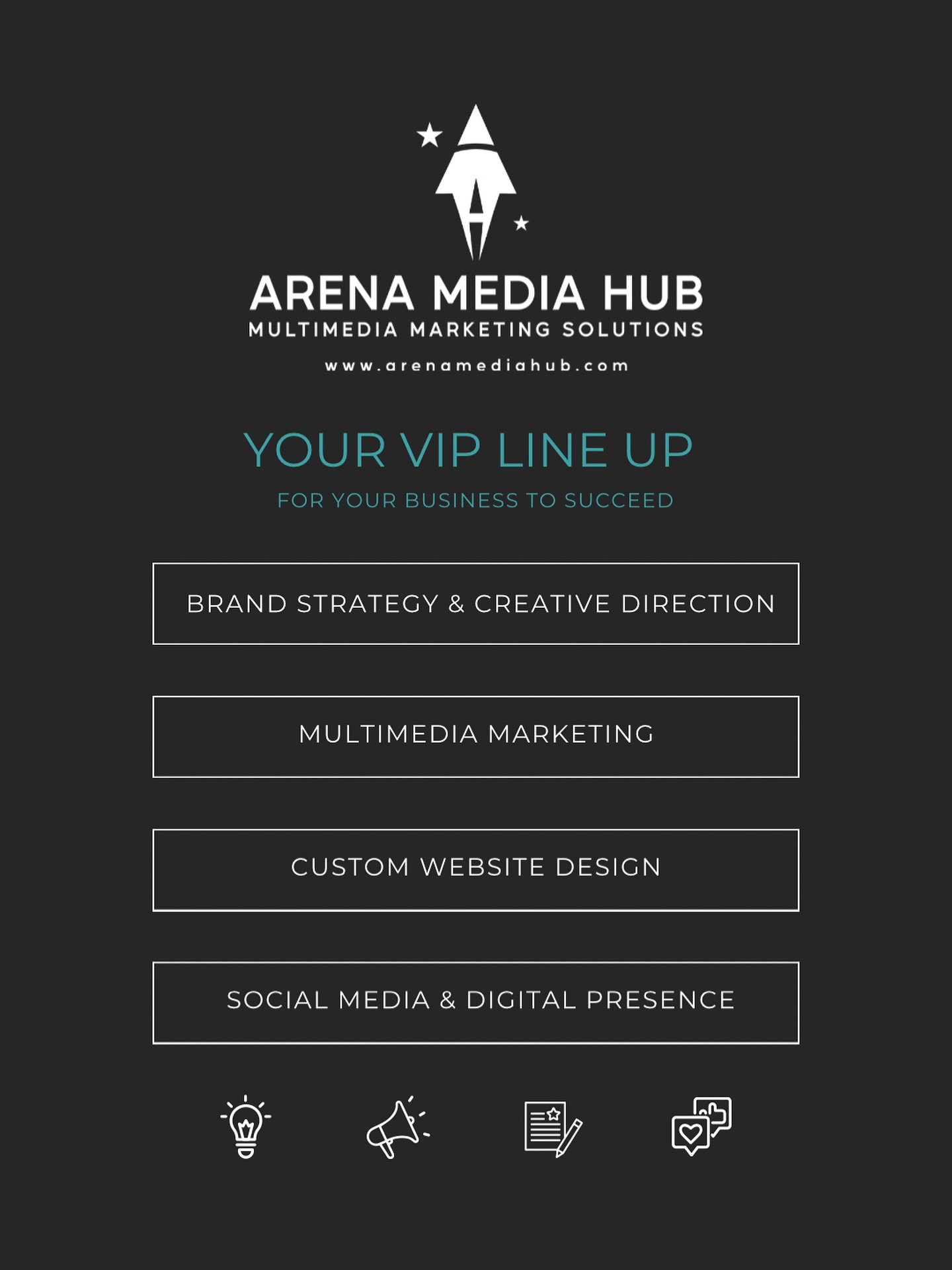 ✨Your business deserves the VIP treatment.✨ From strategy to stunning visuals — we handle it all.
📱💻 Ready to upgrade your brand presence?
💥 Now offering 15% OFF any of our services when you mention this post! Don’t wait — let’s build something unforgettable.
📩 DM us or visit www.arenamediahub.com to get started.
#BrandStrategy #MultimediaMarketing #WebsiteDesign #SocialMediaManagement #ArenaMediaHub #BusinessGrowth #CreativeDirection #SanDiego #LaJolla #ChulaVista #Gaslamp #MissionValley #PacificBeach #OceanBeach