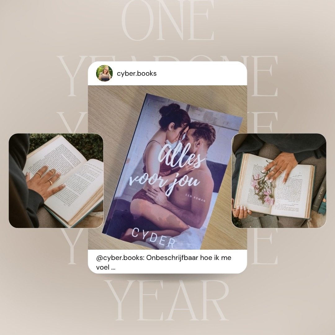 ✨ Eén jaar geleden... ✨
Op 22 augustus 2024 postte ik deze story — zonder dat iemand wist wat eraan zat te komen.
Slechts een handvol mensen wist dat ik al twee jaar in het geheim werkte aan mijn eerste boek.
De zomer van 2024 bracht grote veranderingen in mijn leven, en precies daardoor durfde ik eindelijk de sprong te wagen: ik publiceerde Alles voor jou als Indie Auteur.
Zonder voorkennis. Zonder ervaring in marketing of social media. Gewoon met een verhaal dat eruit móést.
Vandaag, bijna een jaar later, is Alles voor jou uitgegroeid tot een afgeronde duologie. De reacties waren... overweldigend. En eerlijk? Soms nog steeds onwerkelijk.
💬 De komende dagen zet ik deze reeks graag nog eens extra in de kijker — voor wie ze al heeft gelezen, en voor wie ze misschien nét ontdekt. Dankjewel voor elk bericht, elke review en elke steun onderweg. Echt.
#AllesVoorJou #IndieAuteur #1JaarAuteur #Dankbaar #Boekenliefde #CyderBooks