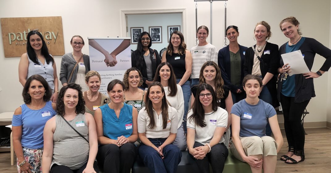 Members of the Perinatal Partners Network had the opportunity to learn about dialectical behavior therapy from Dr. Michelle Litwer. This approach to therapy can be especially helpful for the perinatal/postpartum period and parents of young children.
Thank you to @mlitsgram for presenting and to Brittany at @pathwaypilates for hosting!
#perinatalmentalhealth #perinatalpartnersnetwork #perinatalpartners