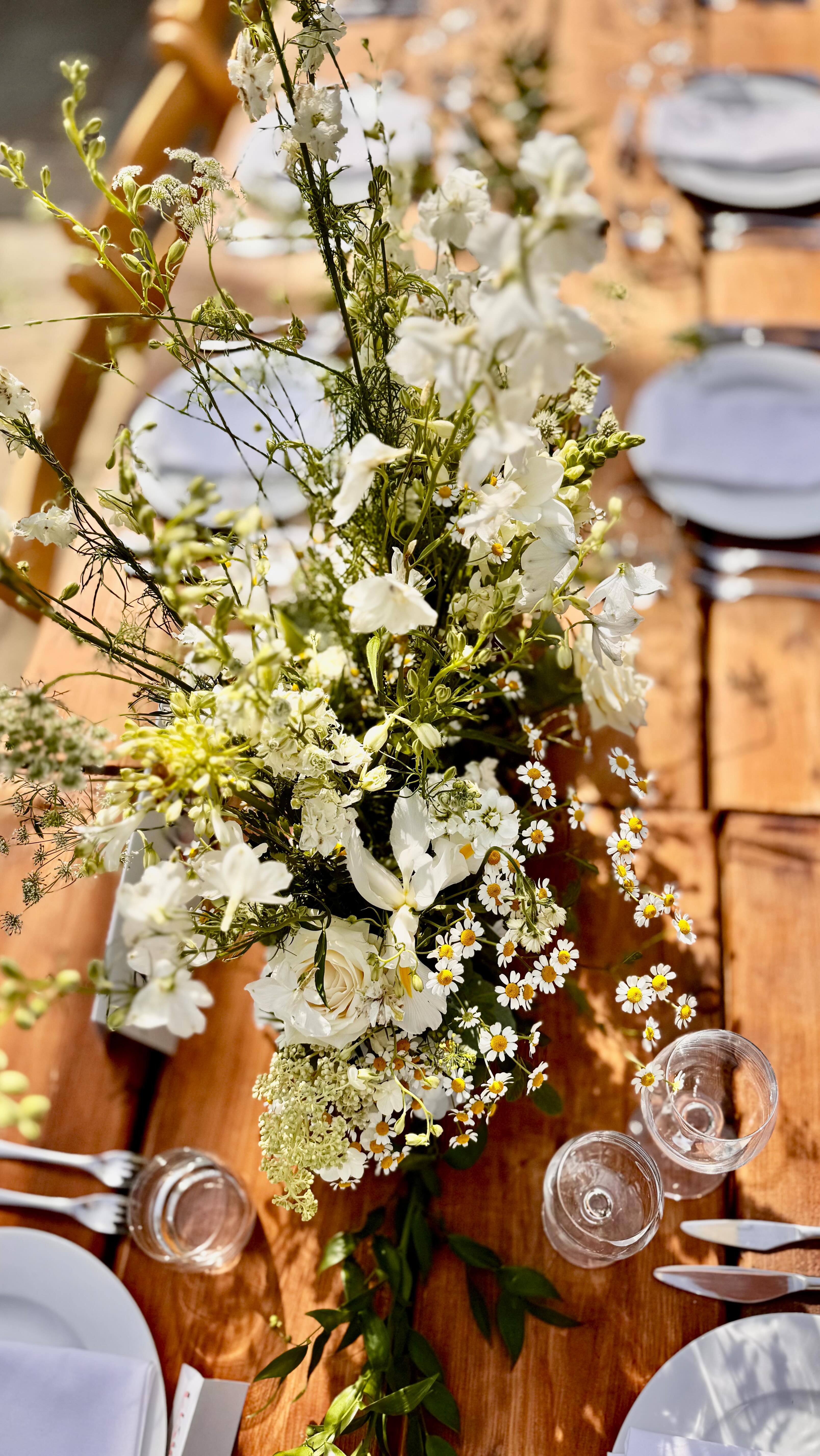 Wednesday wedding for Keira Malik and Joe Fereday at the wonderful Kingston Estate. A pleasant change for the wedding ceremony was chosen by the happy couple - On the South Lawn, with an enchanting wooden door that leads to a secret garden was their choice and decorated with an abundance of white seasonal flowers and lots of greenery #totnesflorist #devonflorist #devonwedding #naturallyabundant #timelessweddings #countrywedding #englishgardenwedding #flowerlover
