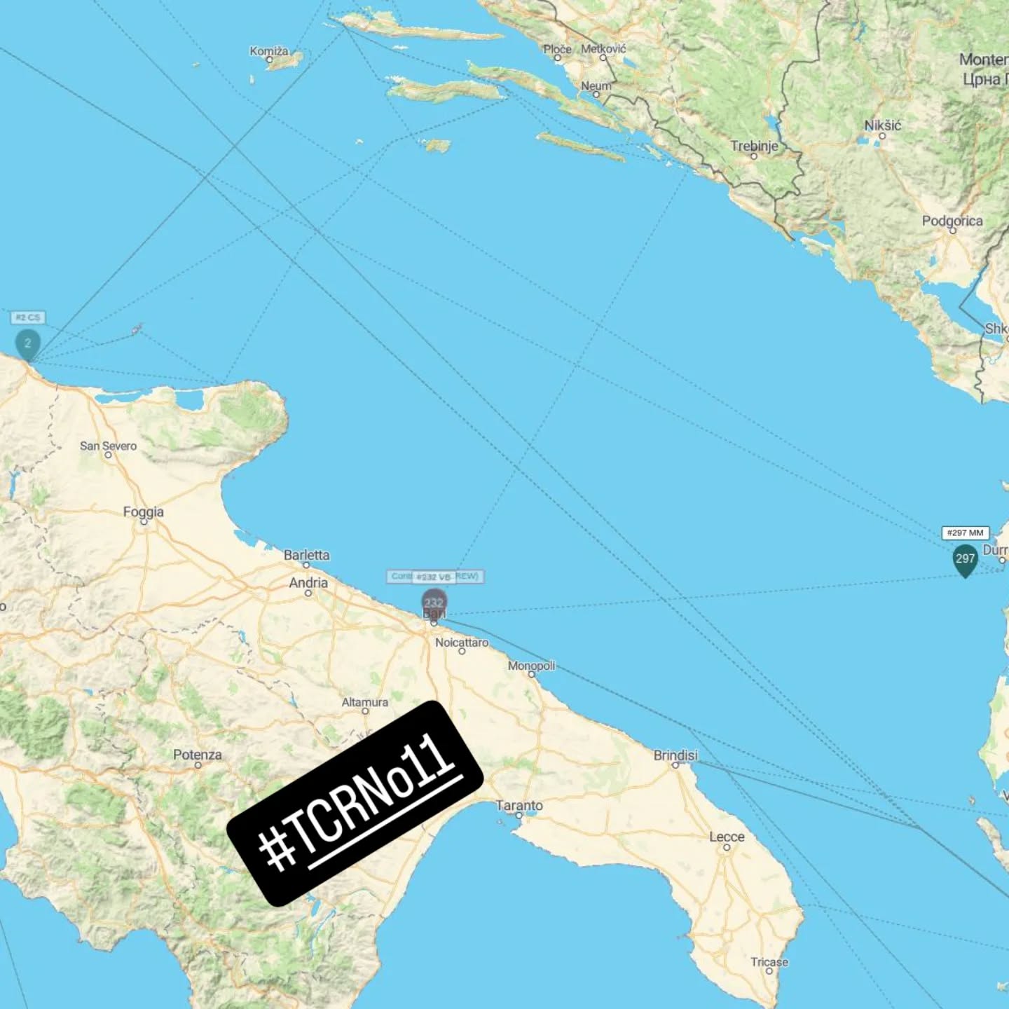 What a race, what an achievement! @_martin.mo has been on fire, flying across Europe so far in the @thetranscontinental. Ferry game is on - ready for the Balkans!
.
.
.
#tcrno11 #ultracycling #wearevicc