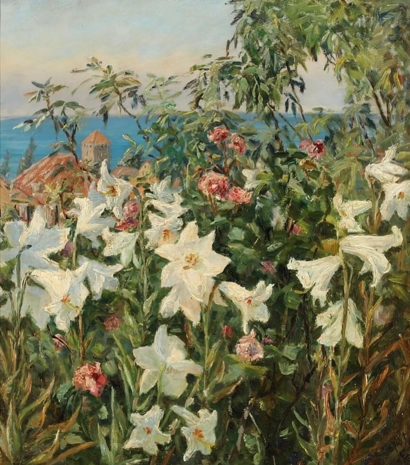 Évangile du septième dimanche d’été
Ne vous amassez pas des trésors sur la terre, où la rouille et les vers rongent, où les voleurs fouillent et dérobent. Car là où est votre trésor, là est votre cœur. Vous ne pouvez servir deux maîtres : vous aimerez l’un et vous haïrez l’autre. Vous ne pouvez pas servir Dieu et Mammon. C’est pourquoi je vous le dis : ne vous inquiétez pas de votre vie, de la façon dont vous mangerez, ni de votre corps, ni de la façon dont vous vivrez. La vie n’est-elle pas plus que la nourriture, et le corps plus que le vêtement ? Regardez les oiseaux du ciel : ils ne sèment ni ne mangent, et ils n’amassent rien dans les greniers. Et votre Père céleste les nourrit. N’êtes-vous pas plus près du Père qu’eux ? Lequel d’entre vous pourrait, par son industrie, ajouter un avantage à son état ? Et le vêtement, pourquoi vous en préoccuper ? Voyez le lis des champs: il ne travaille ni ne file. Je vous le dis, Salomon, dans toute sa gloire, n’a pas été vêtu comme l’un d’eux. Quant à l’herbe des champs, qui est aujourd’hui, et qui demain sera jetée au foin, Dieu l’a faite ainsi, et combien plus toi, homme de peu de foi ? Ne t’inquiète pas en disant : Que mangerons-nous ? Que boirons-nous ? Ou comment nous habillerons-nous ? Les hyliques s’inquiètent de ces choses, mais votre Père céleste sait que vous en avez besoin. Cherchez d’abord le royaume des cieux et la justice, et le reste vous sera donné par surcroît.
Image : D’un jardin à Visby sur l’île de Gotland en Suède » par Elisabeth Schiøtt (1856-1938)
#eglisegnostiqueapostolique